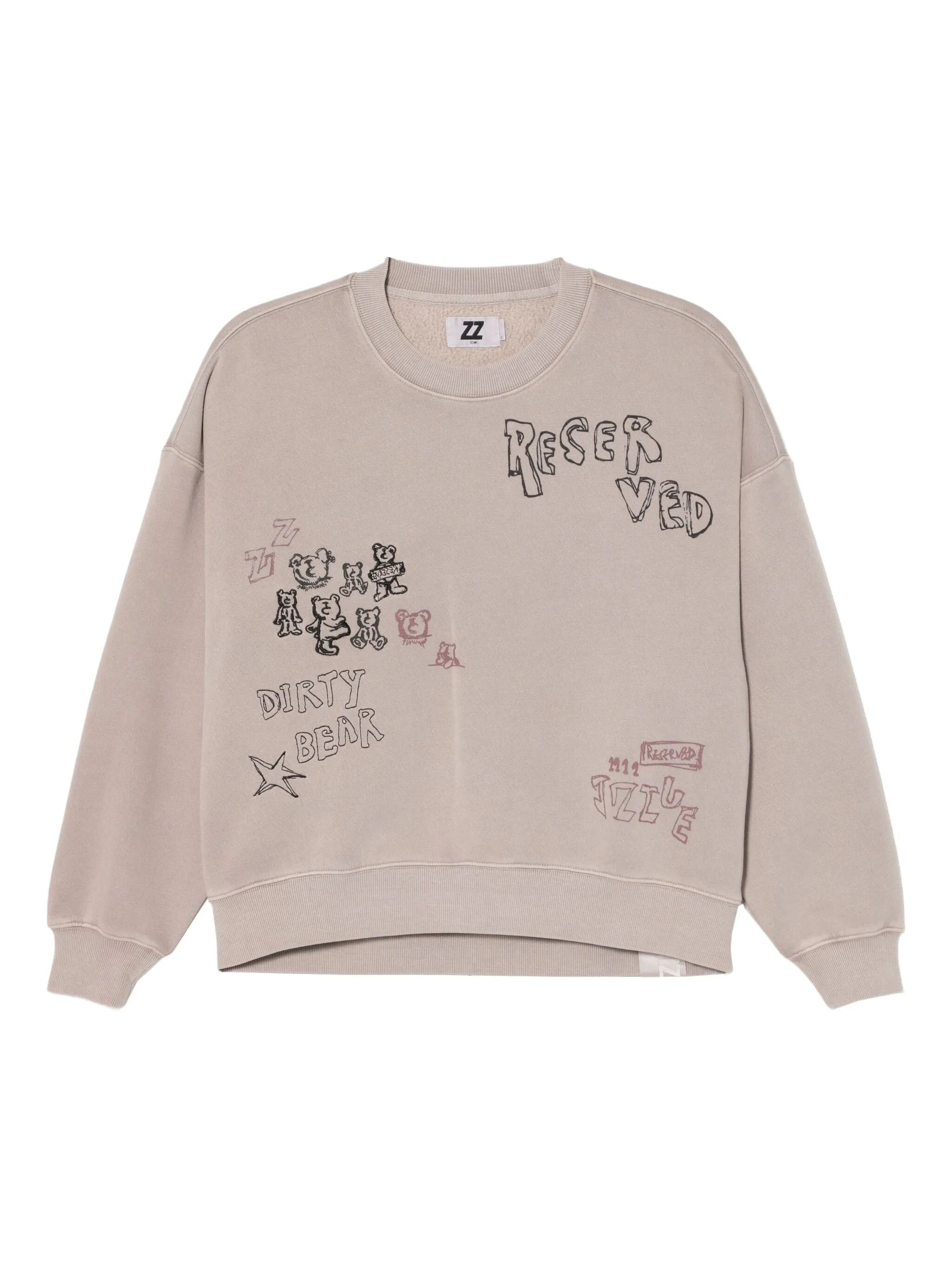 

Свитер с вышивкой Izzue, розовый