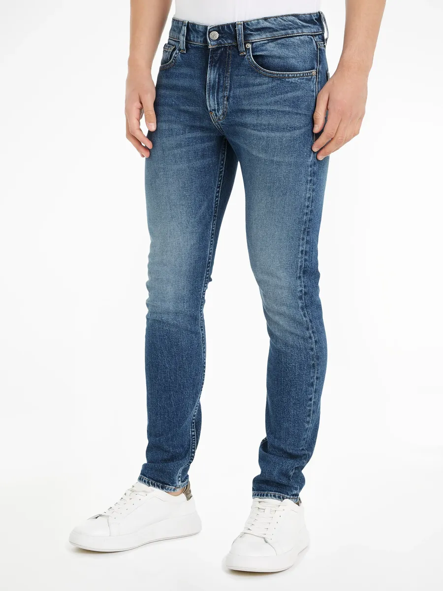 

Узкие джинсы Calvin Klein Jeans "SLIM TAPER", джинсовый