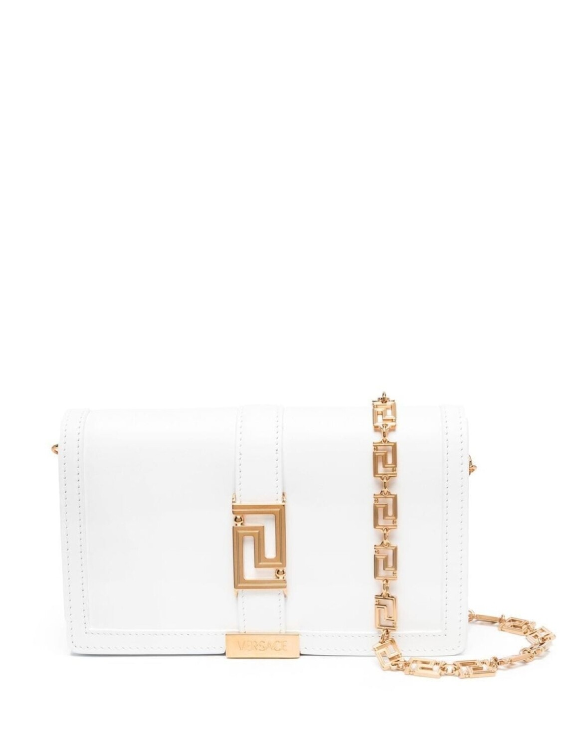 

Мини-сумка Versace Greca Godess, белый