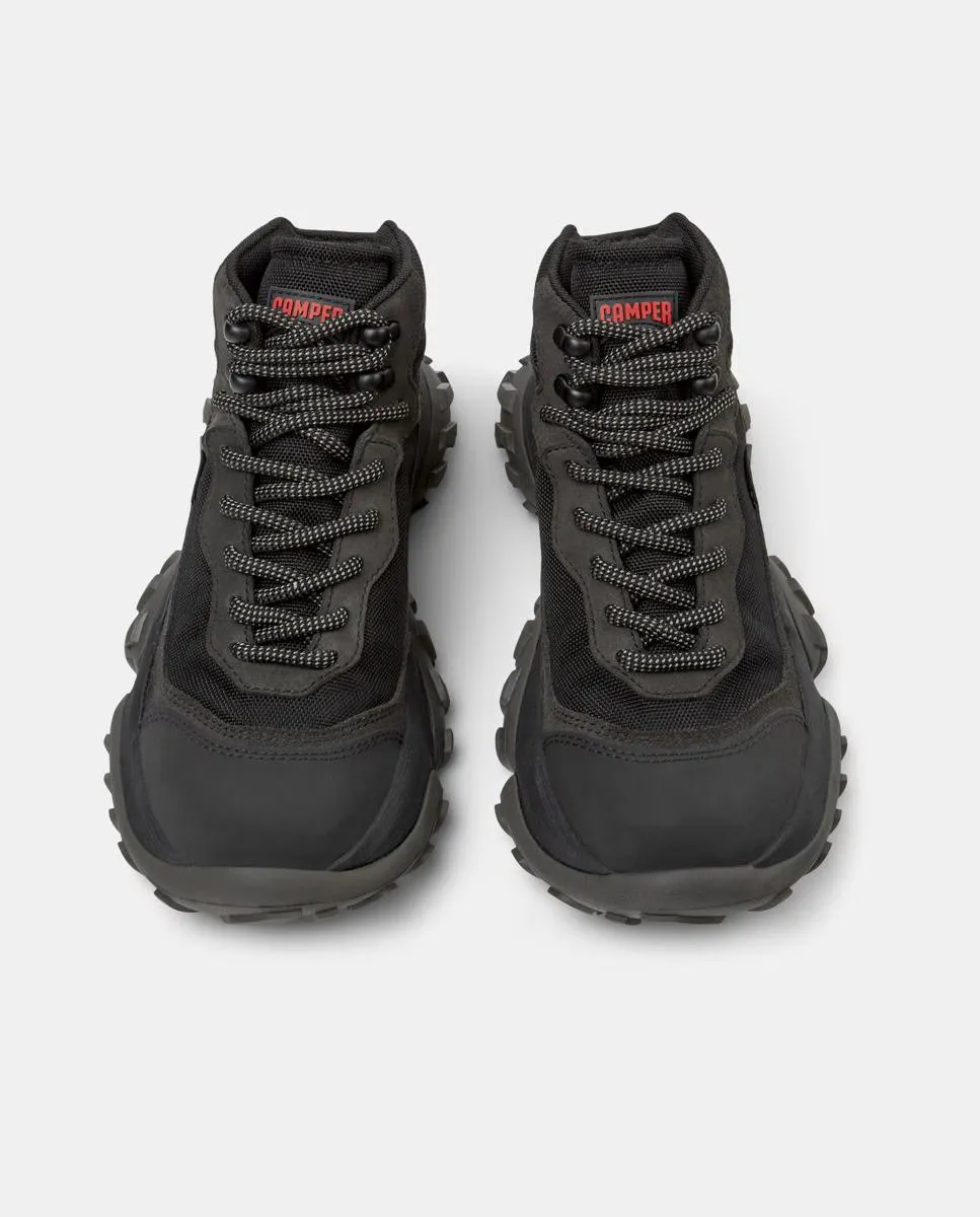 Karst Trek женские ботильоны с мембраной GORE-TEX и подошвой Vibram Camper, чёрный — фото 4