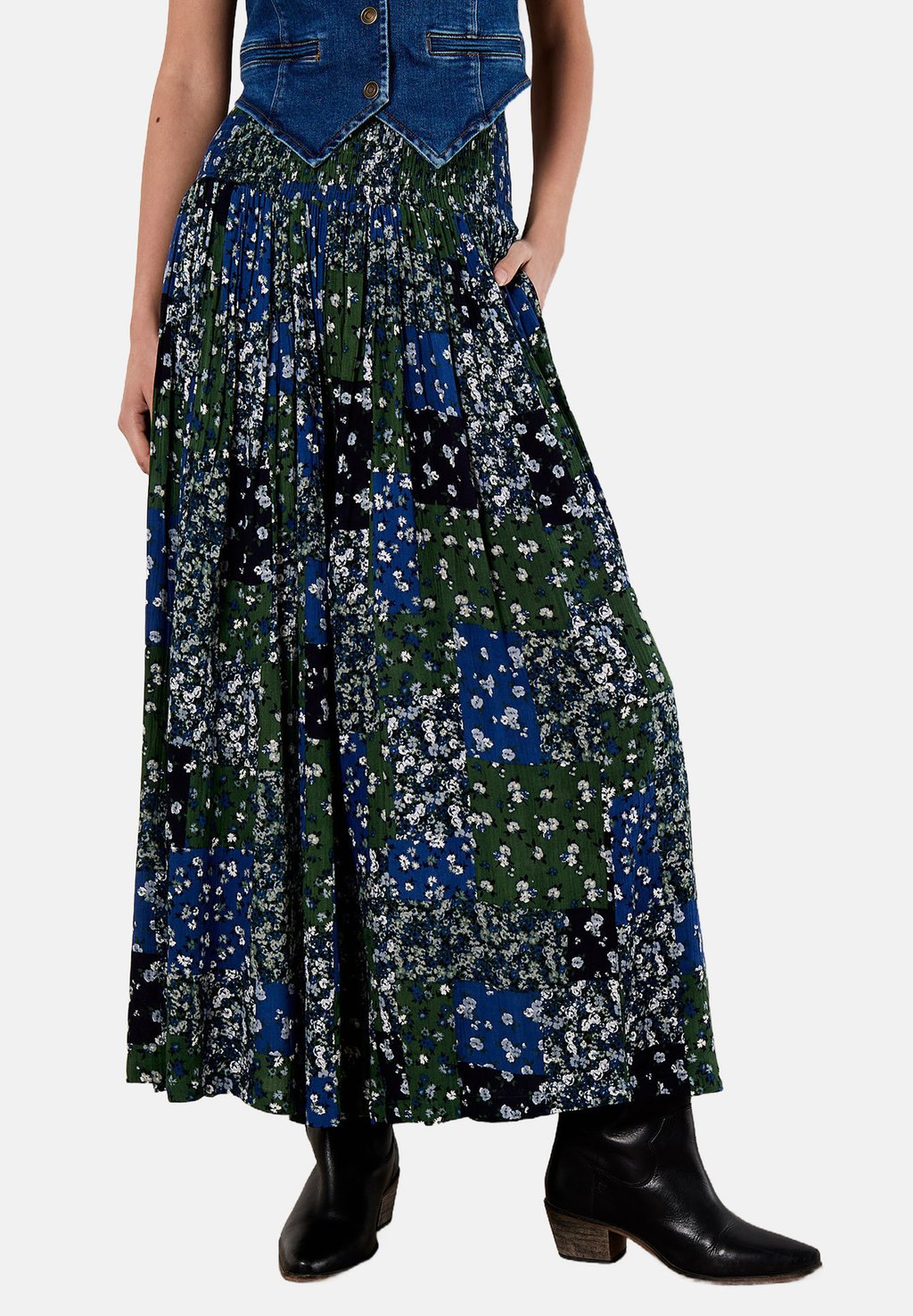 

Юбка макси WIDE - Trousers Apricot, темно-синий
