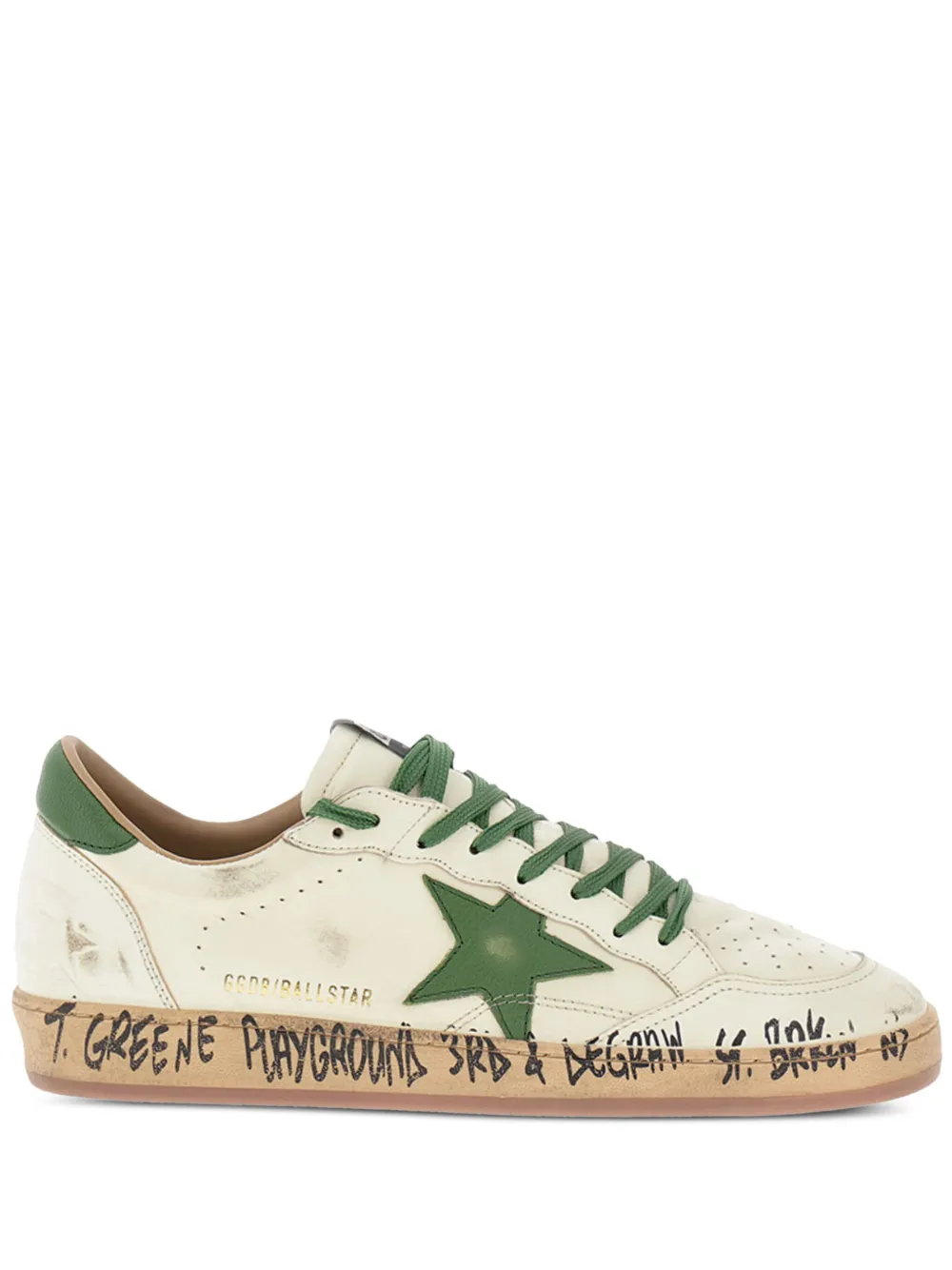 

Кеды на шнуровке GOLDEN GOOSE, белый