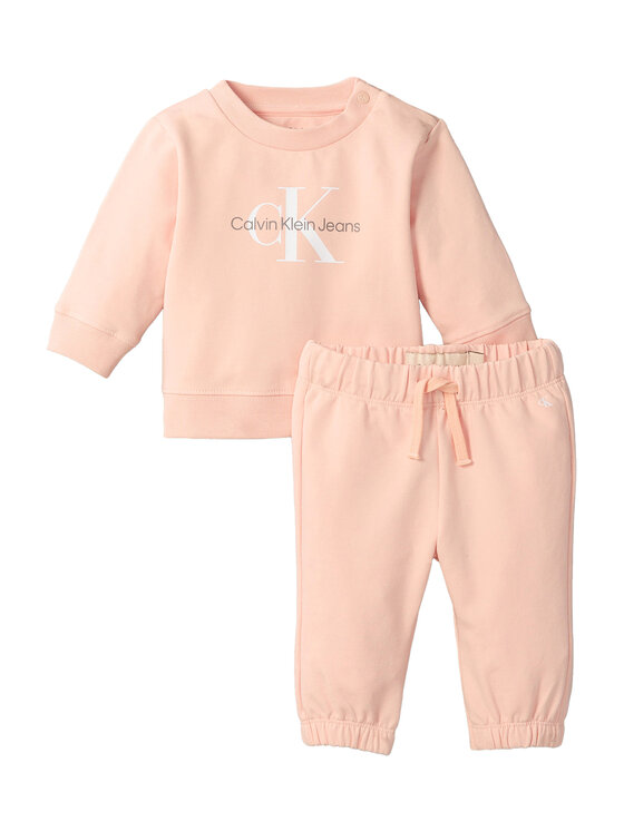 

Спортивный костюм обычный крой Monogram IN0IN00017 Calvin Klein Jeans, розовый
