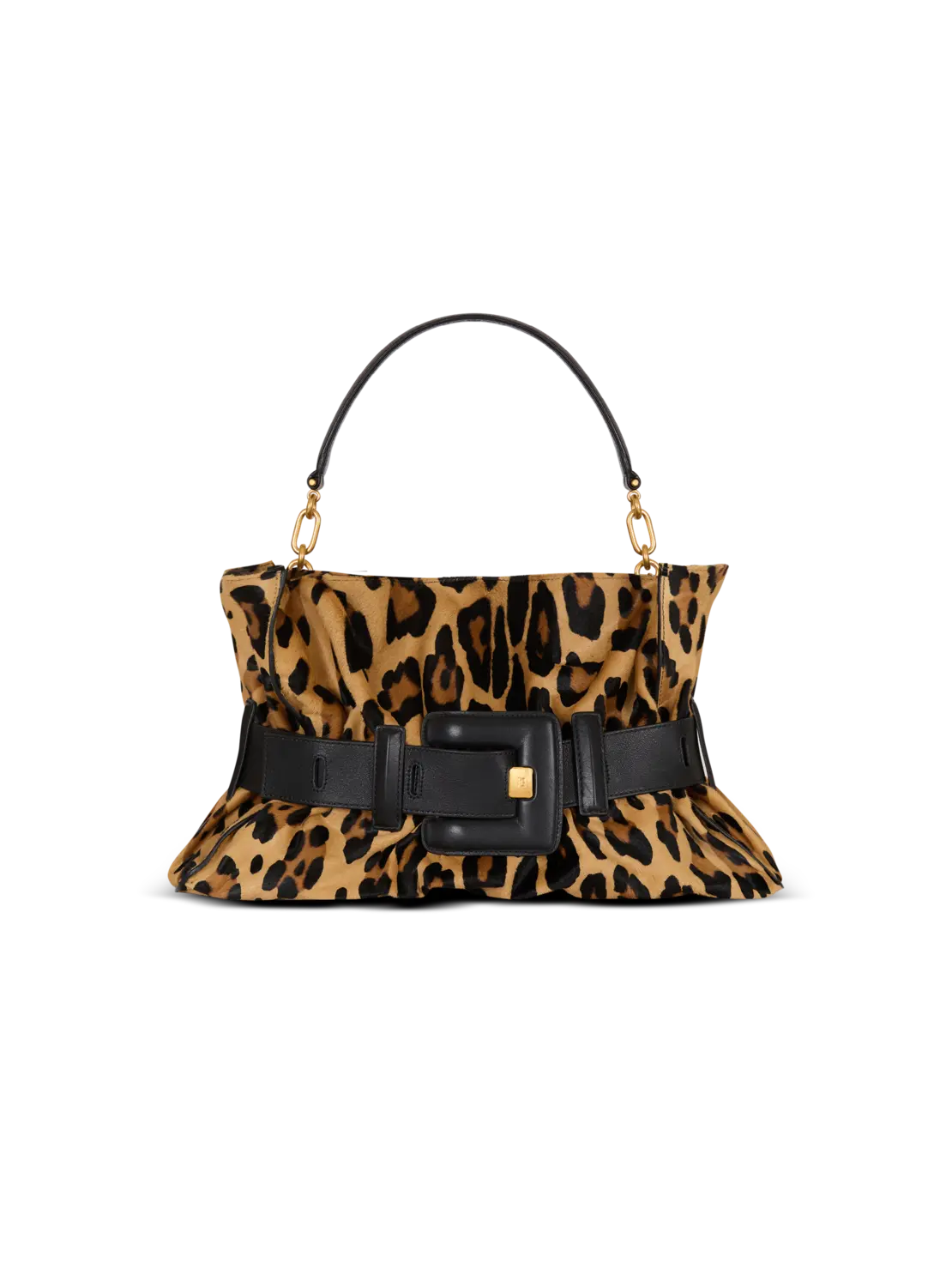 

Сумка Anthem Medium с леопардовым принтом под пони Balmain, коричневый