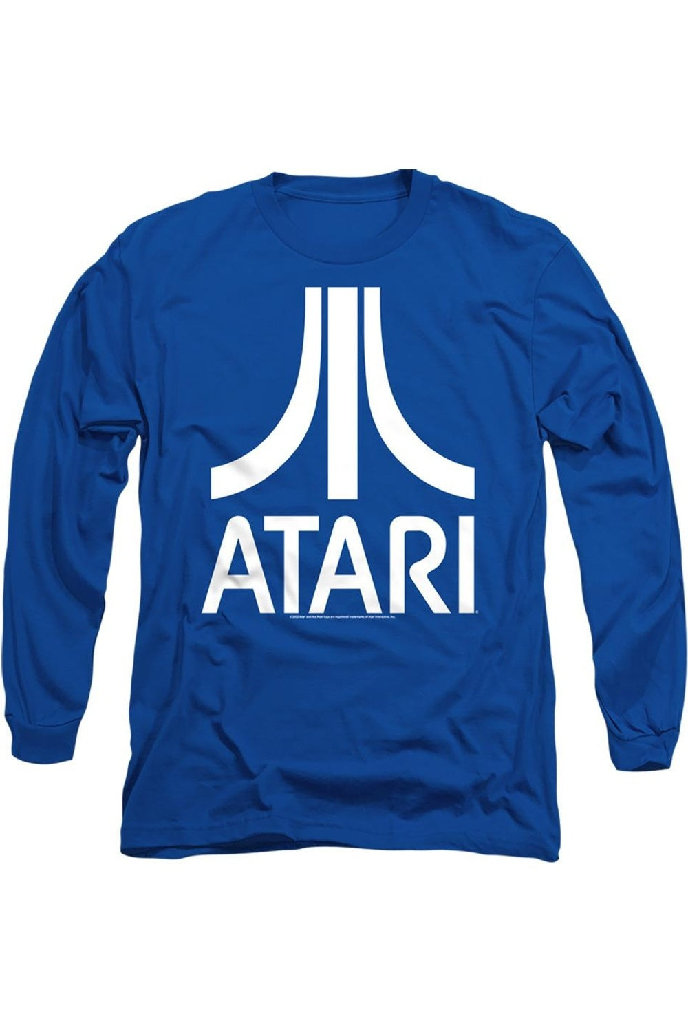 

Футболка Atari с длинным рукавом и логотипом Atari для взрослых Gildan, синий