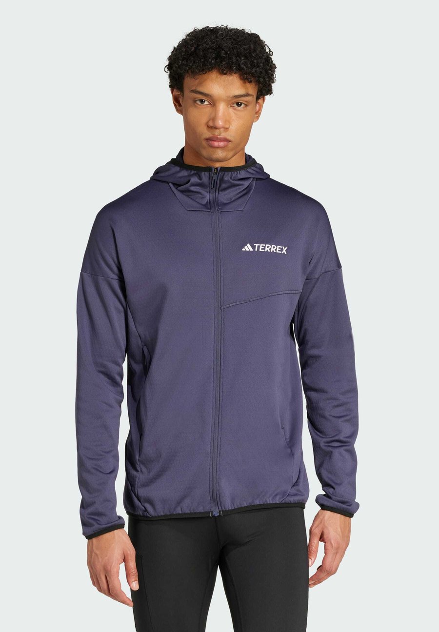 

Флисовая куртка Adidas Sportswear XPERIOR CLIMAWARM LIGHT HOODED, Shadow Navy/Dark Blue