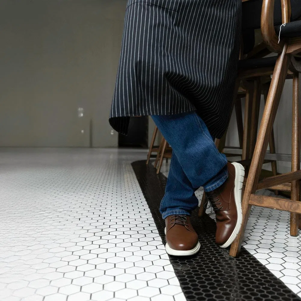 Мужские туфли Dockers Trine Oxford, Dark Brown — фото 2
