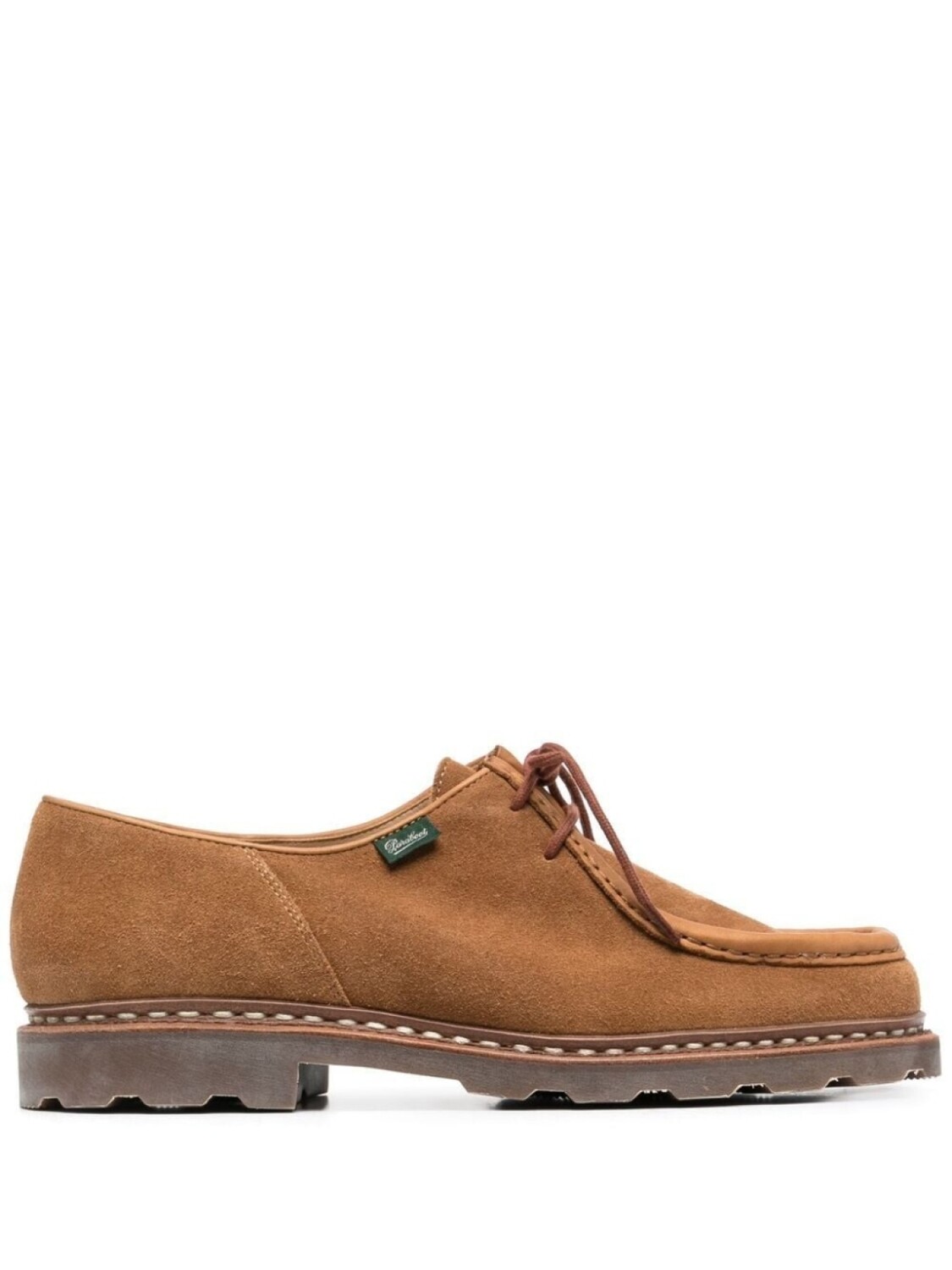 

Paraboot мокасины на рифленой подошве, коричневый