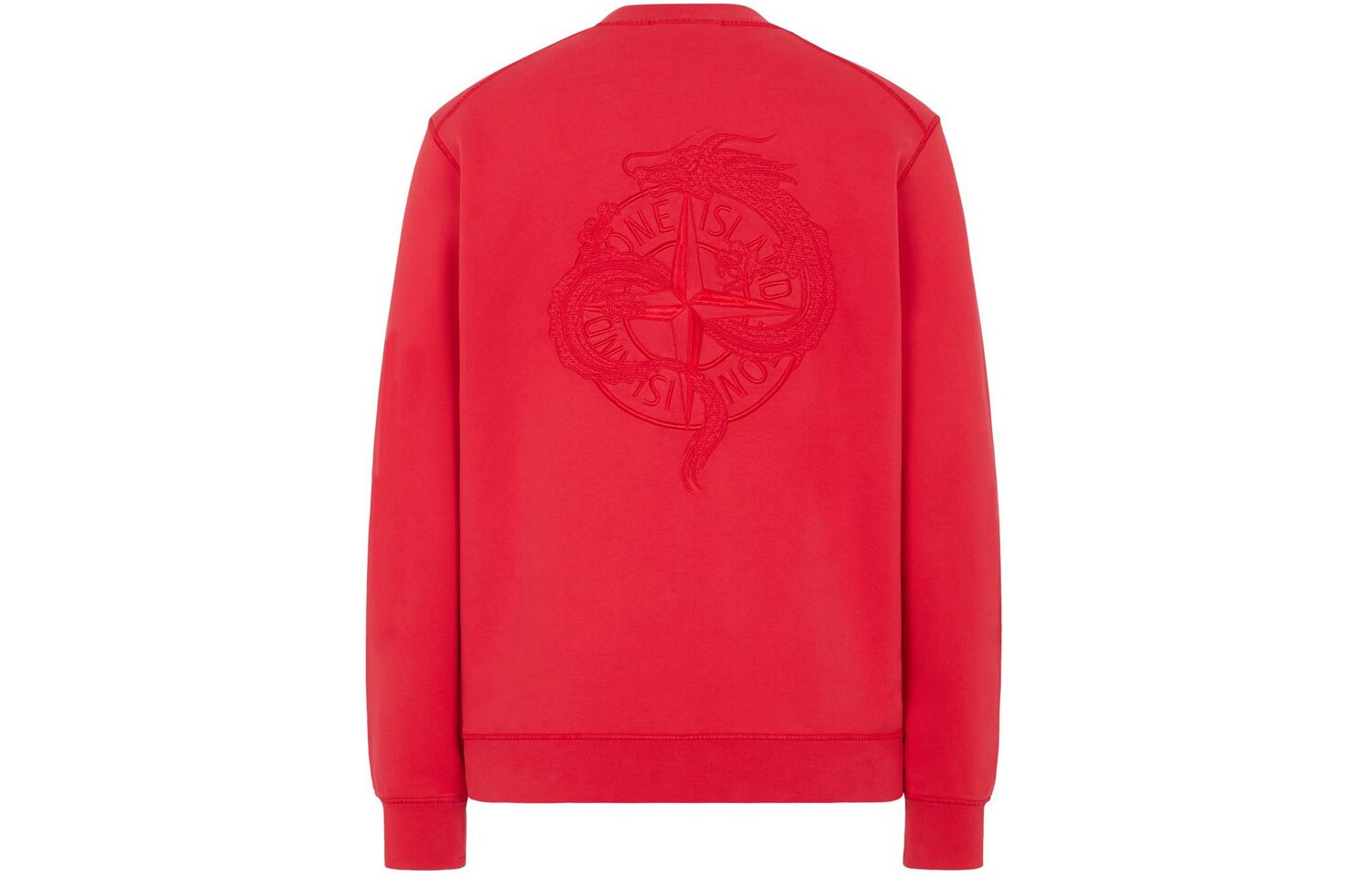 

Свитшот унисекс Stone Island, красный
