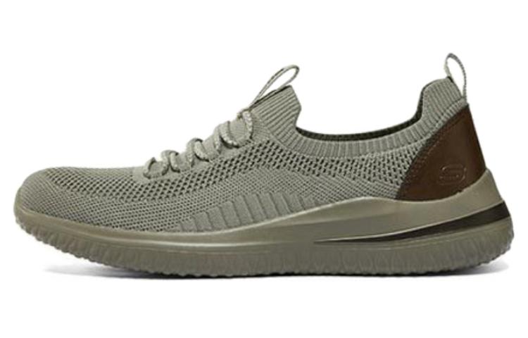 

Кроссовки Skechers Delson 3.0 Lifestyle Shoes Men Low-top Taupe, коричневый