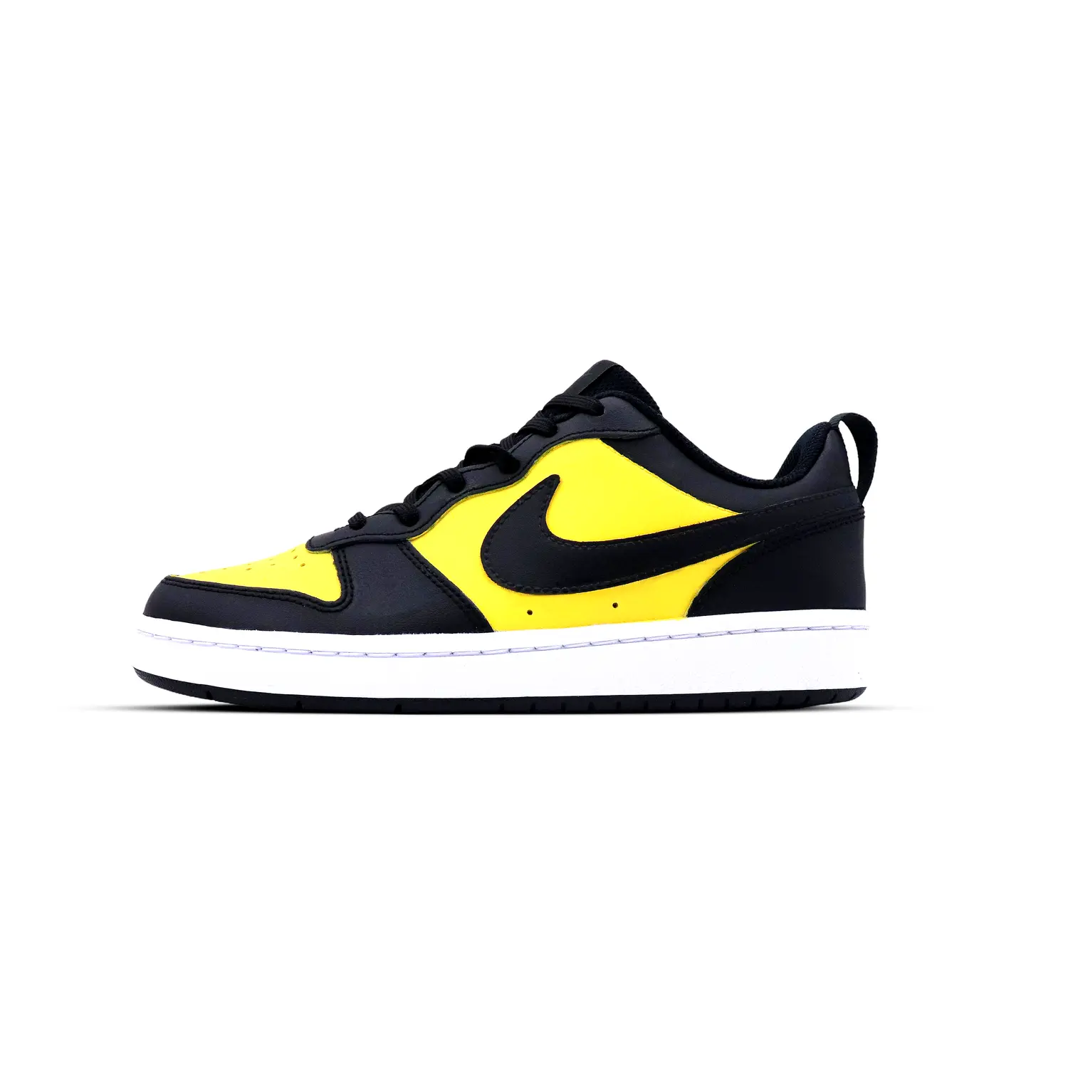 

Кроссовки для скейтбординга Court Borough Lemon Moe устойчивые к истиранию низкие детские Nike черные желтые для подростков