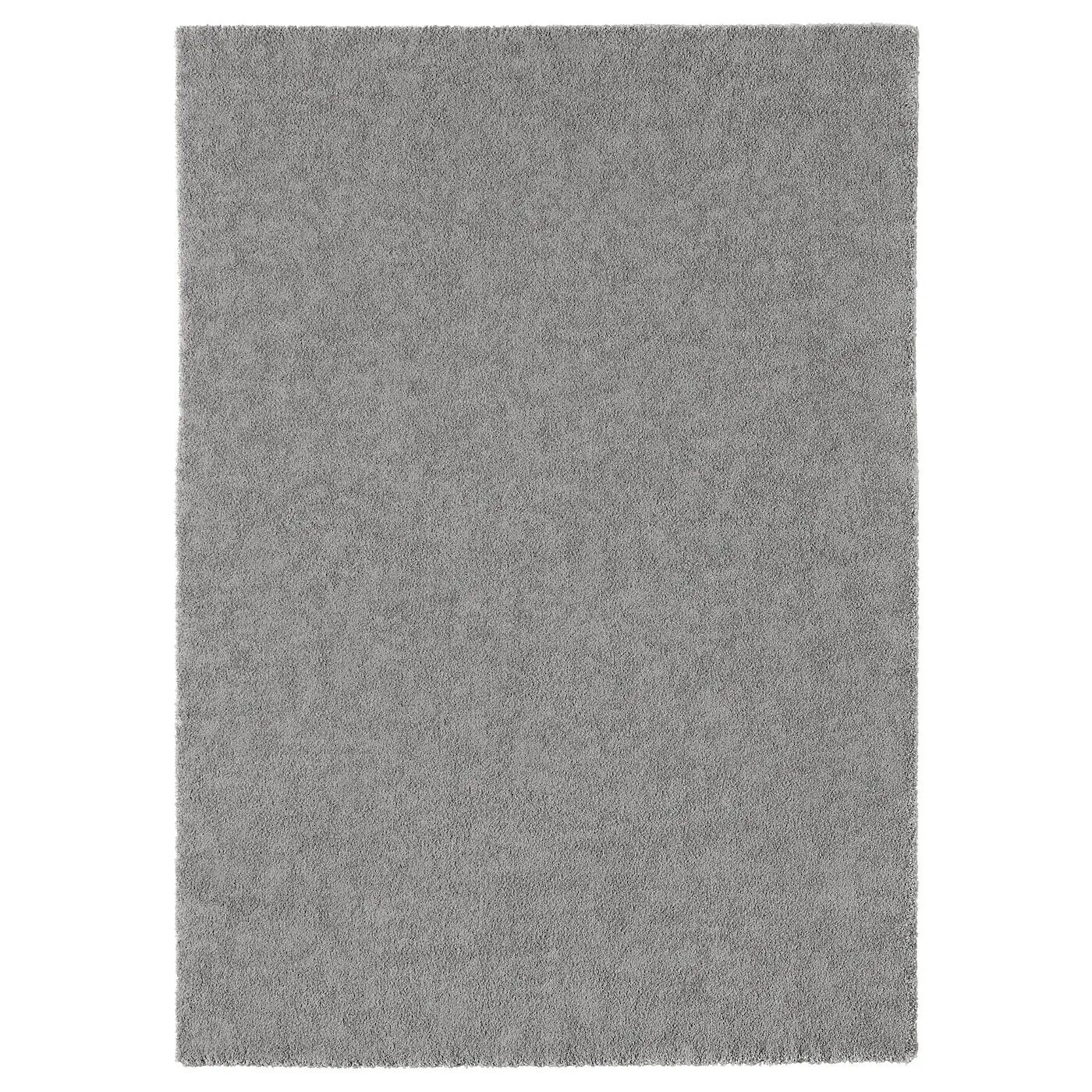 

Ковер с коротким ворсом, средне-серый, 170х240 см, STOENSE IKEA