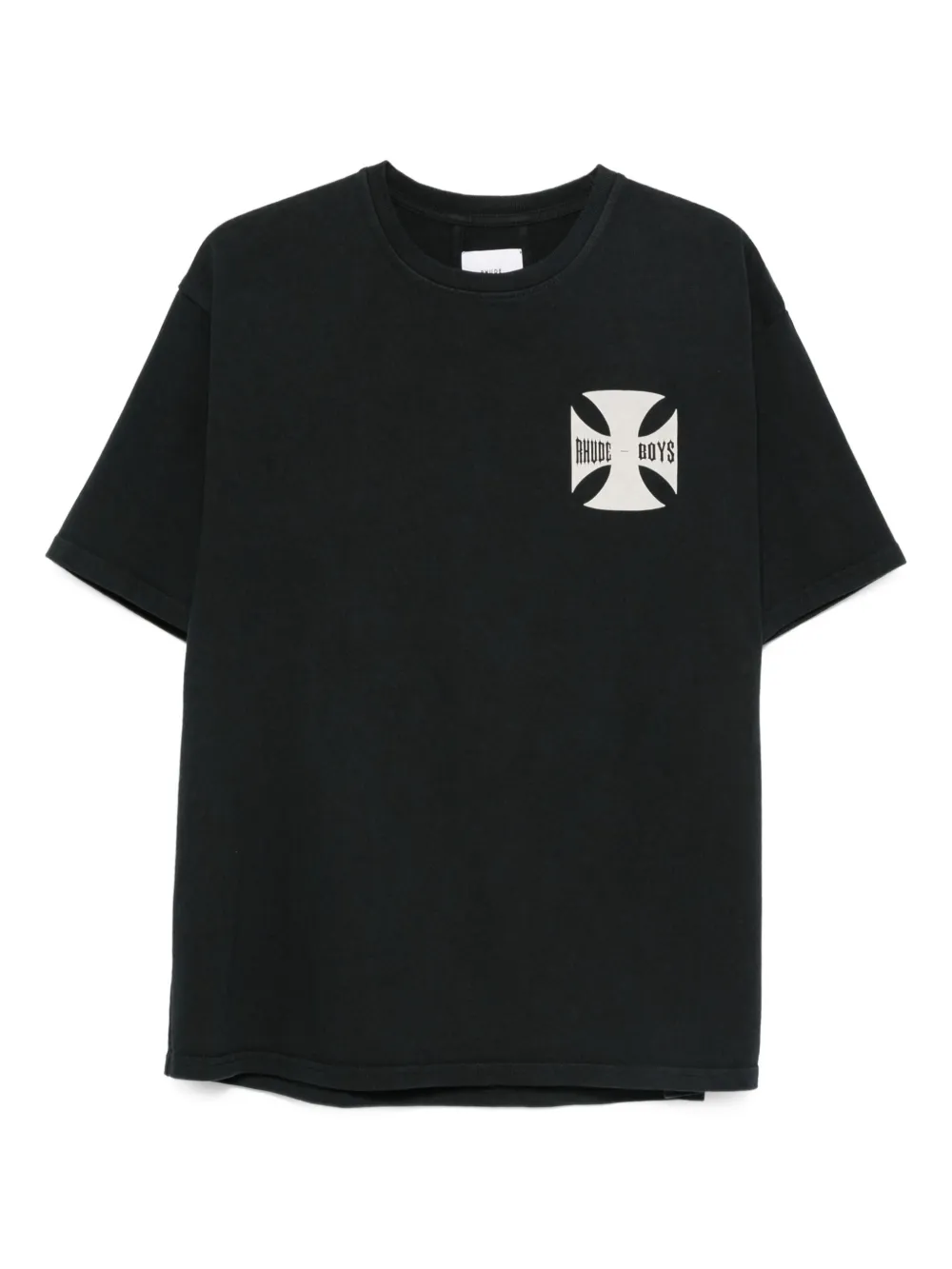 

Декорированная футболка RHUDE, черный