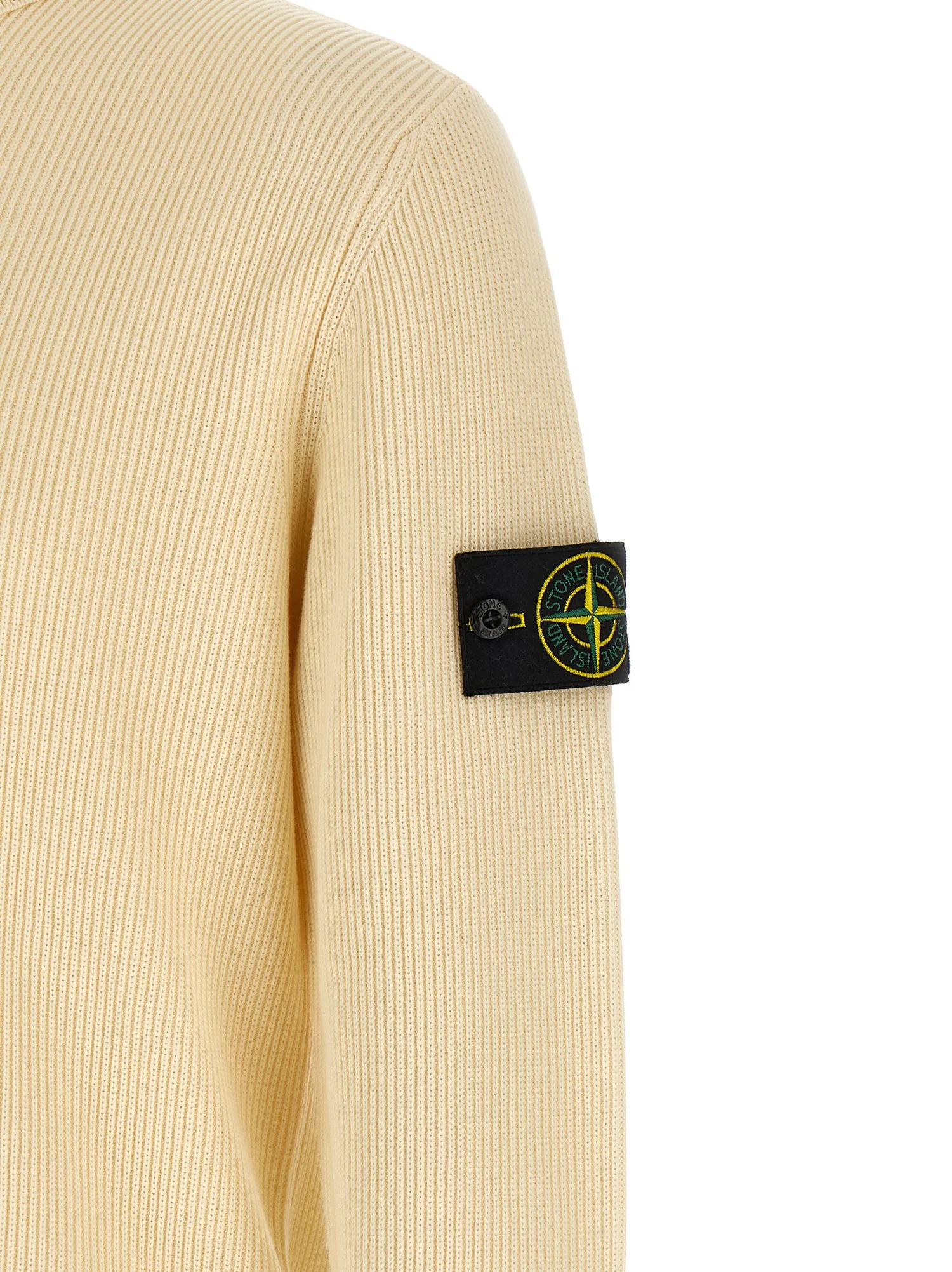 Свитер '5100154' Stone Island, бежевый — фото 4