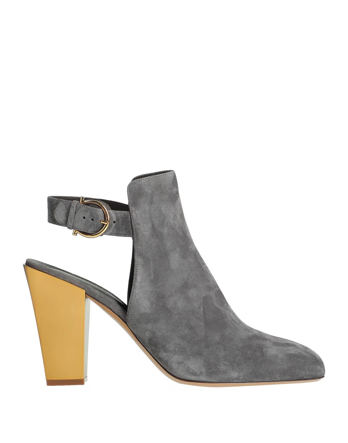 Мюли Ferragamo, серый
