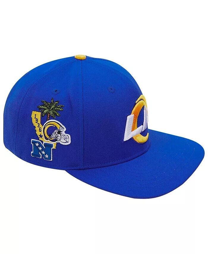 

Мужская кепка Snapback Royal Los Angeles Rams Hometown Pro Standard