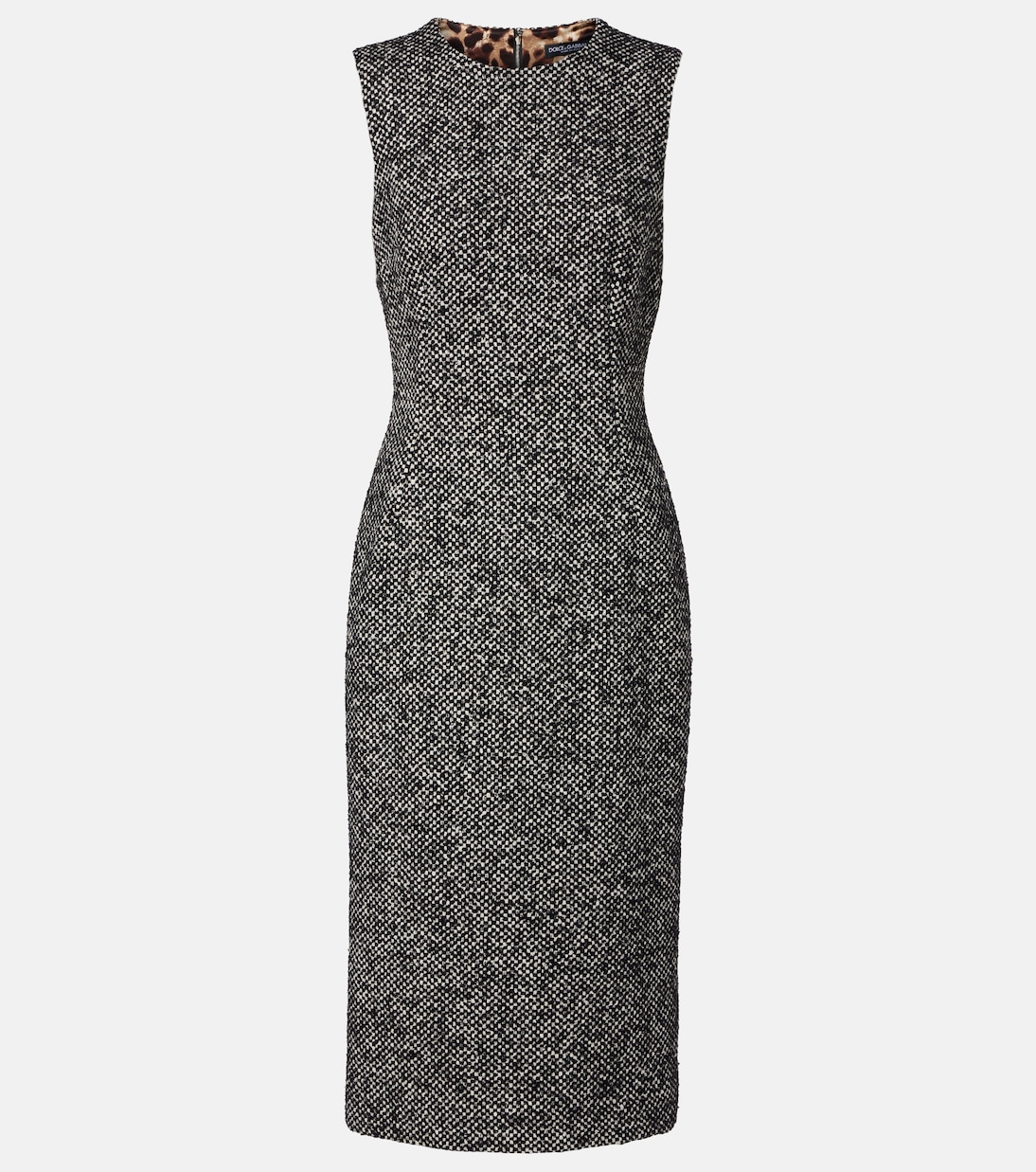 

Платье миди в клетку Dolce&Gabbana, Fantasia (Non Stampa)