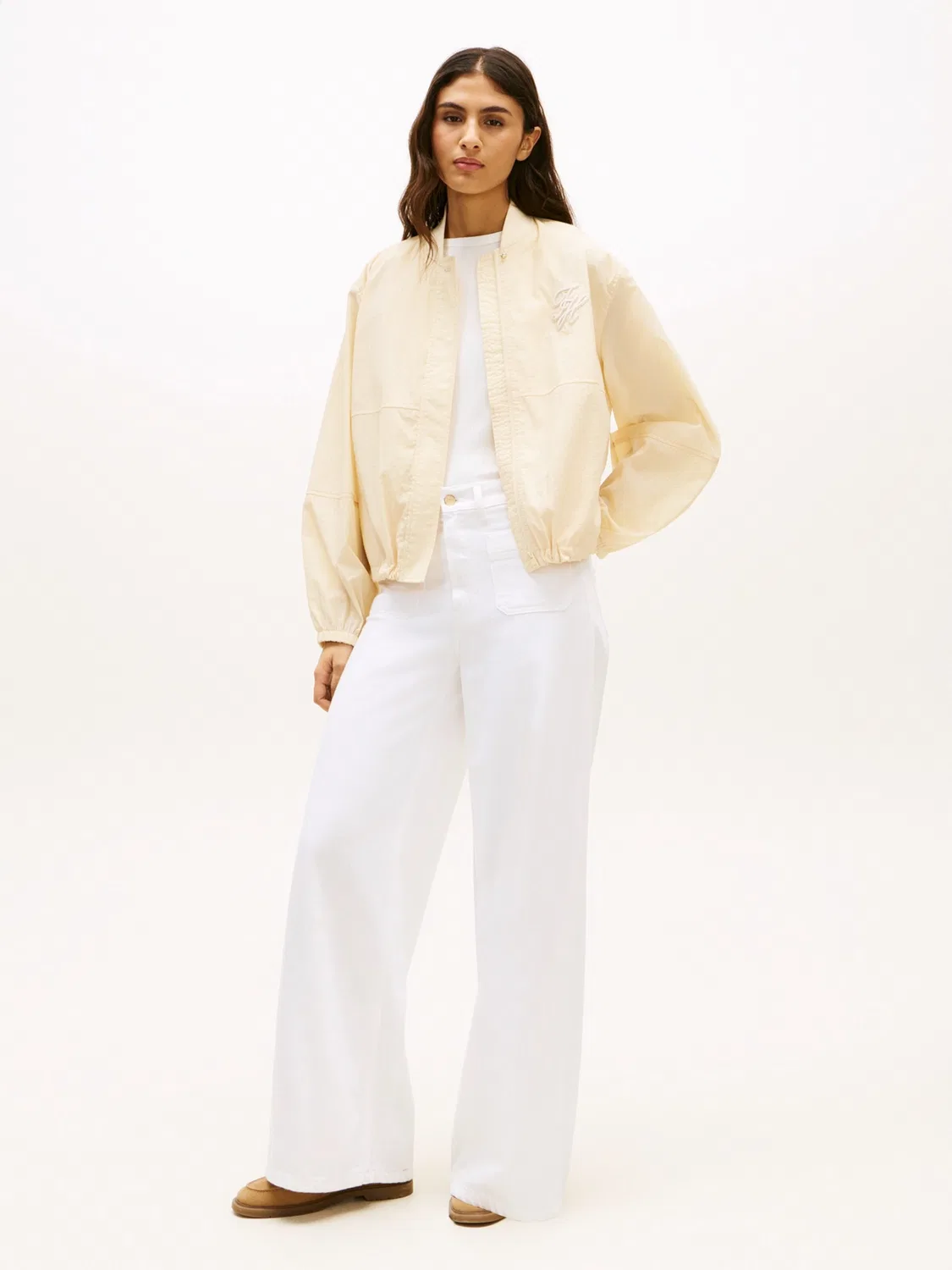Куртка межсезонья Tommy Hilfiger, Cream — фото 4