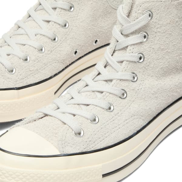 Высокие кроссовки Chuck 70 Converse, barely серый & egret — фото 4