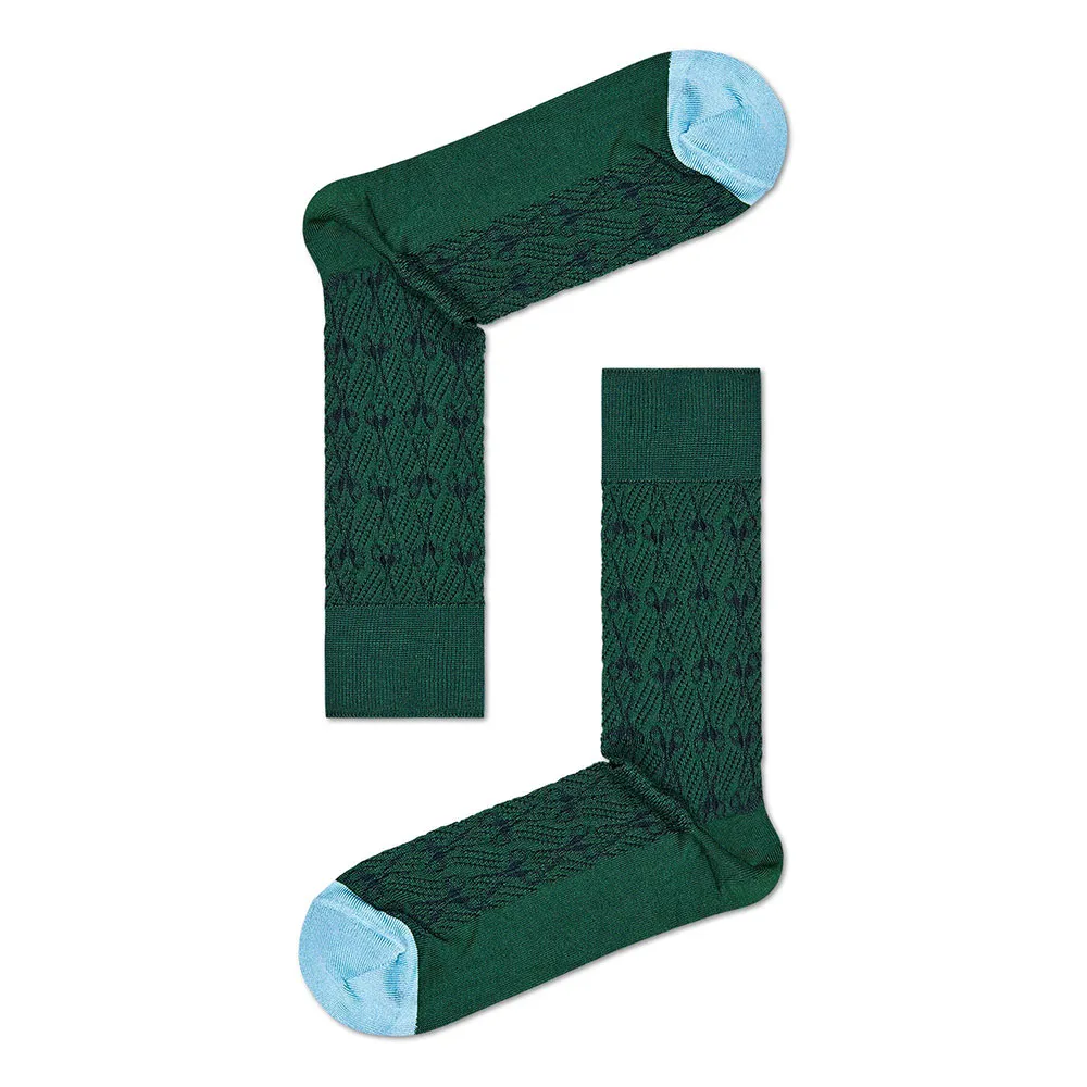 

Носки Happy Dressed Scissors Crew Green long, зеленый
