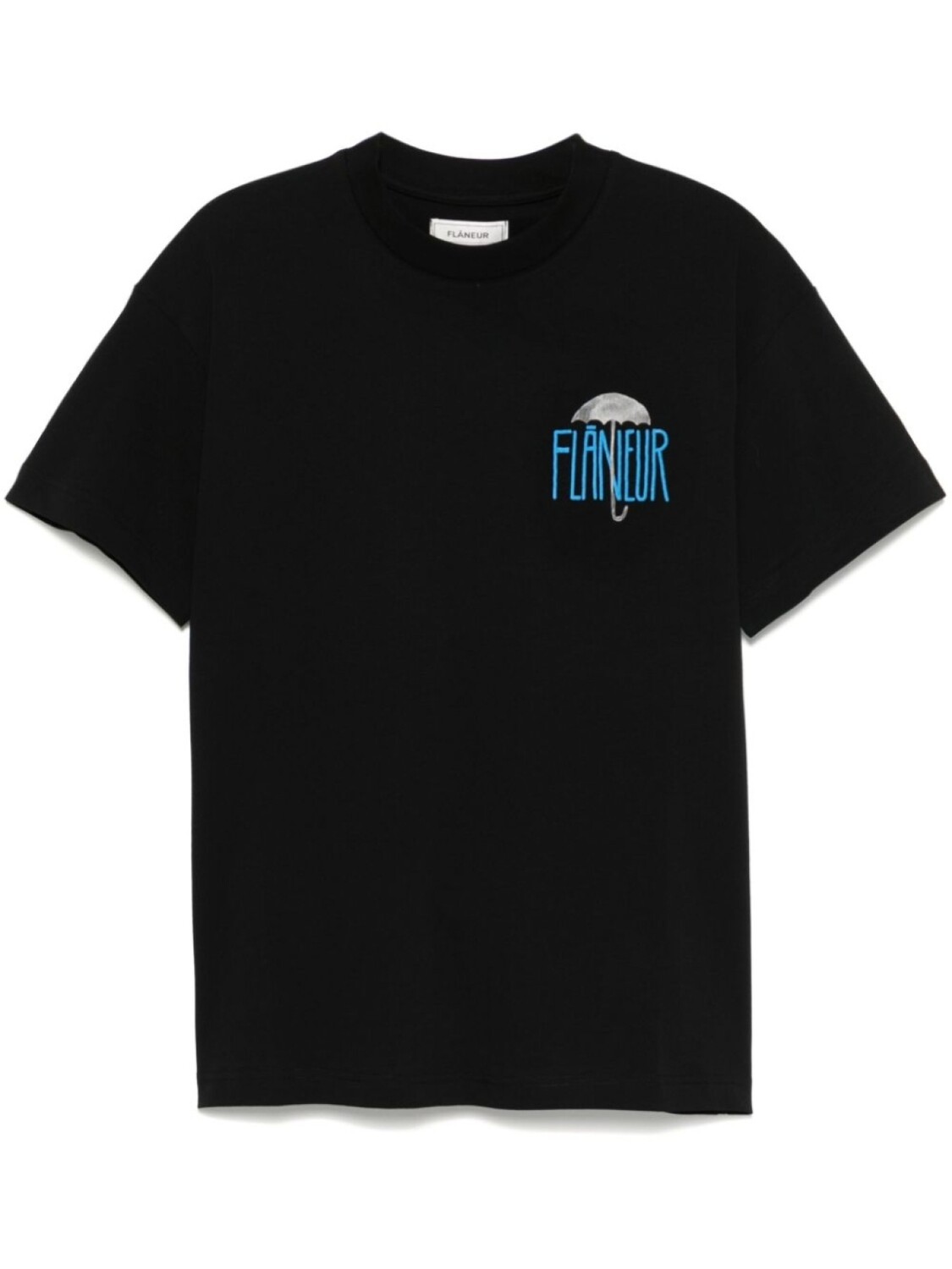 

FLÂNEUR футболка с логотипом, черный