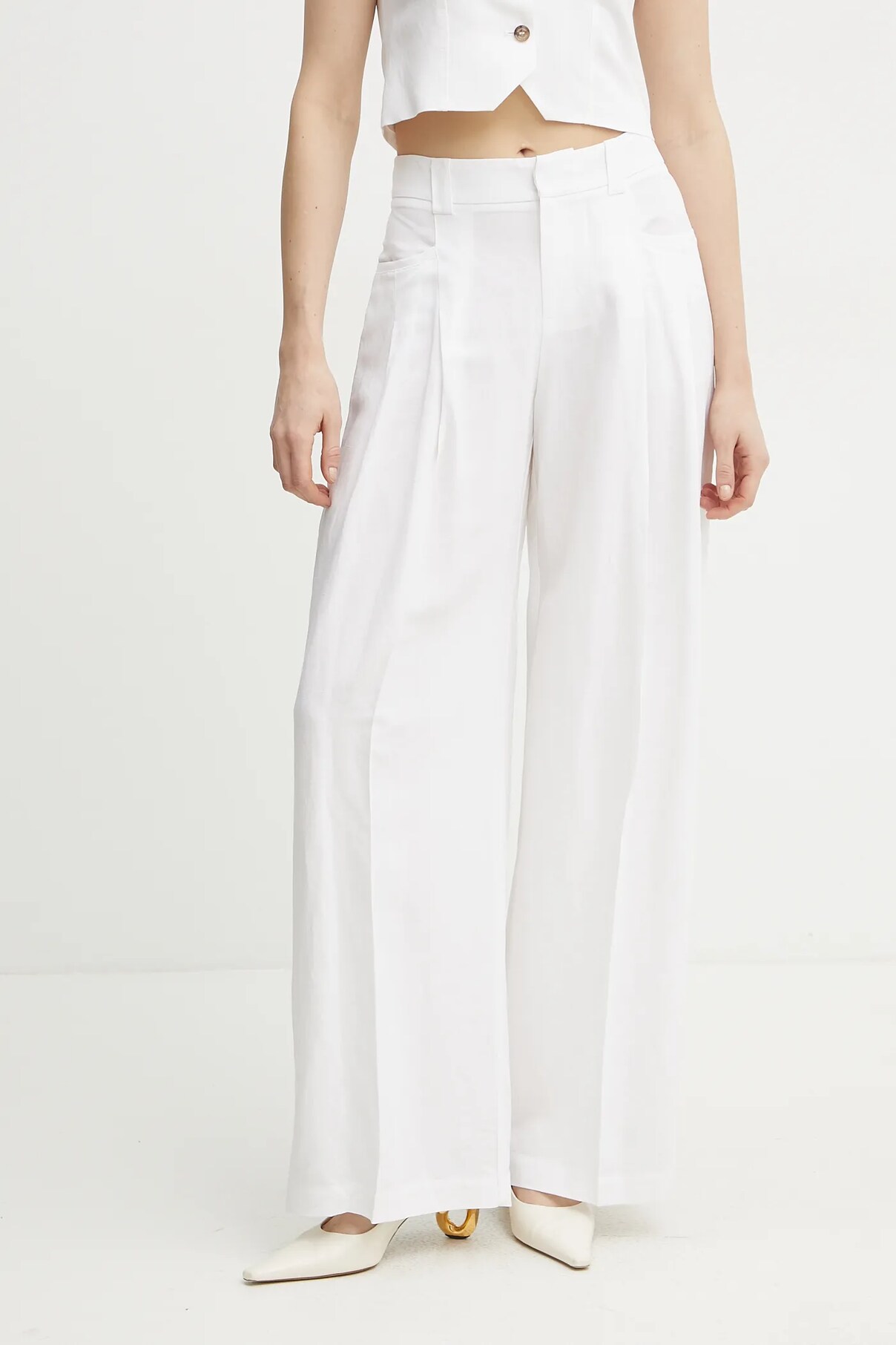 

Брюки Ermanno Scervino, белый