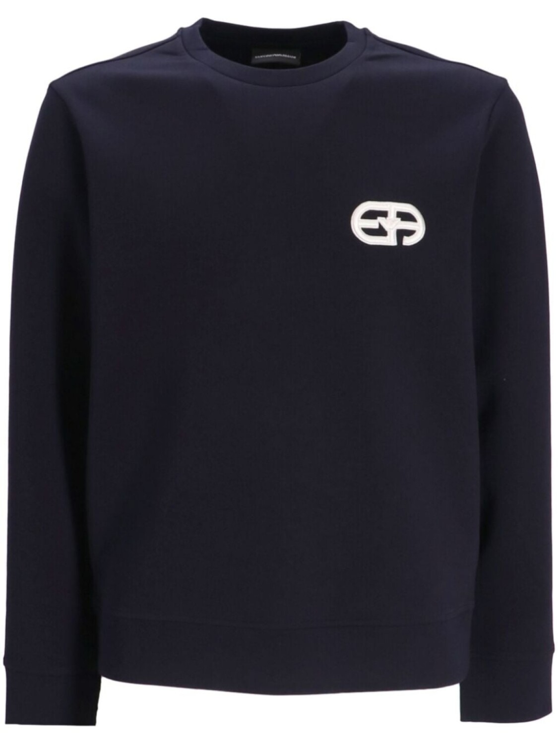 

Emporio Armani толстовка с нашивкой-логотипом, синий