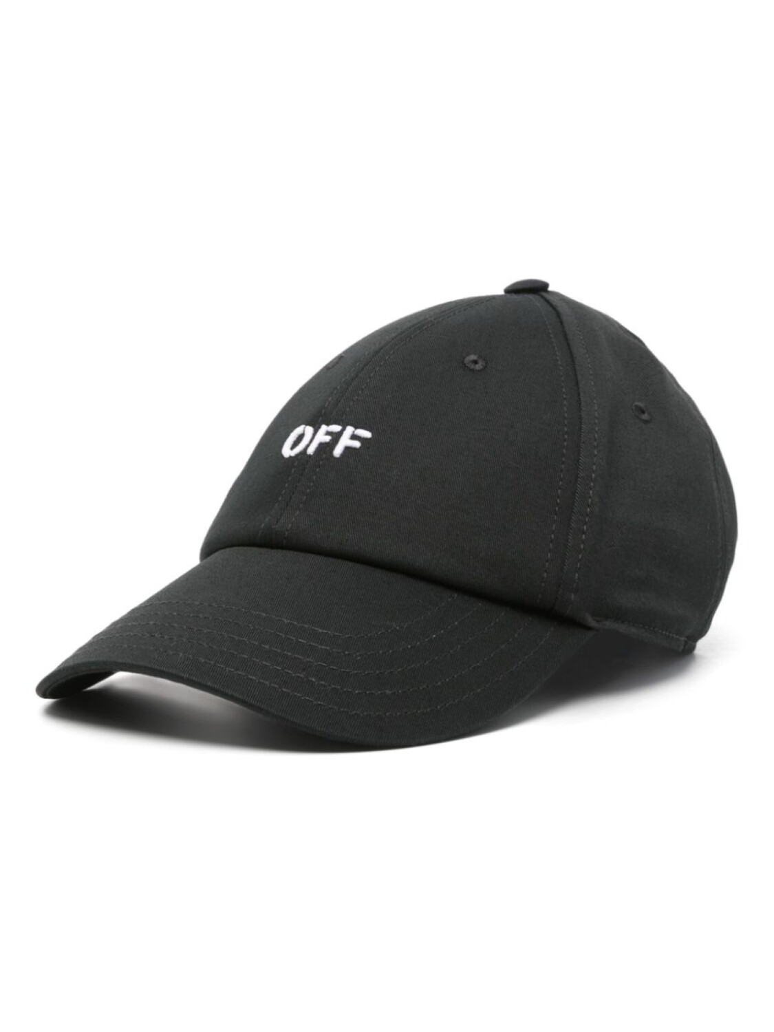 

Off-White бейсболка с вышитым логотипом, черный
