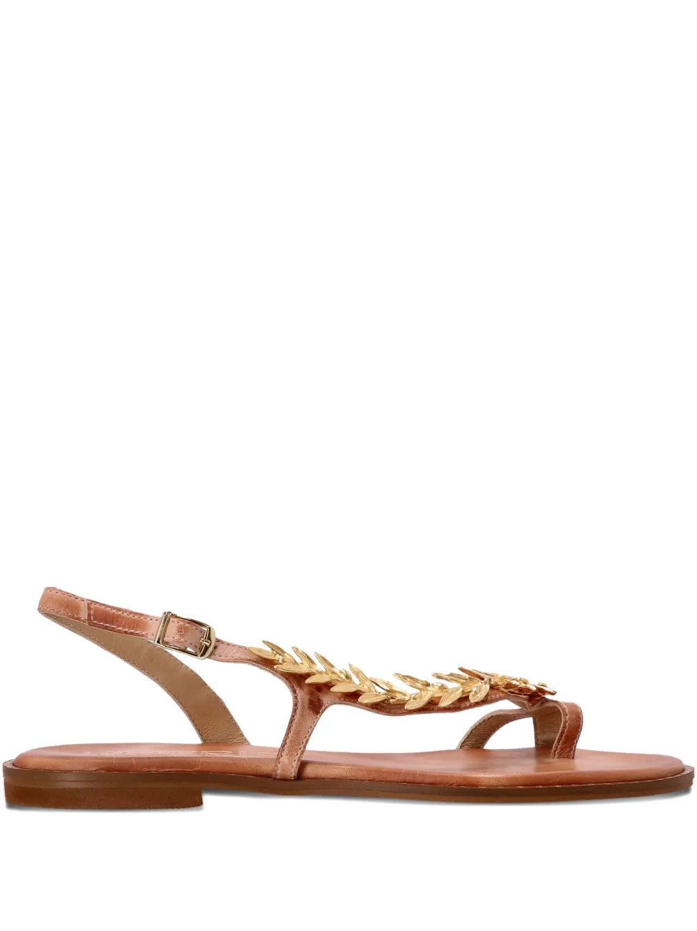 Декорированные сандалии с ремешком на пятке Kotris Sandals, нейтральный