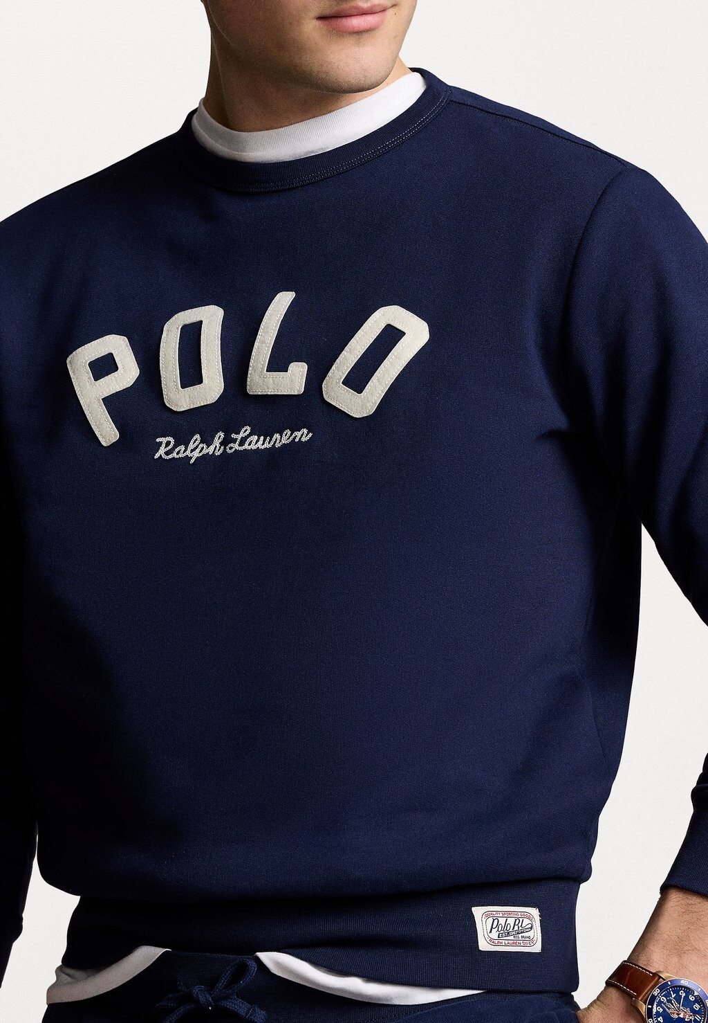 

Толстовка THE RL FLEECE LOGO SWEATSHIRT Ralph Lauren, темно-синий