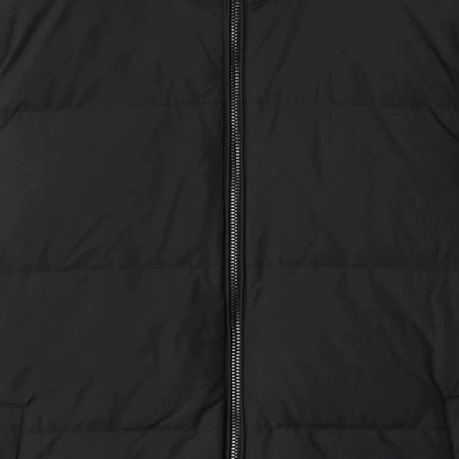 Пуховик мужской Burberry, воротник стойка, черный — фото 3
