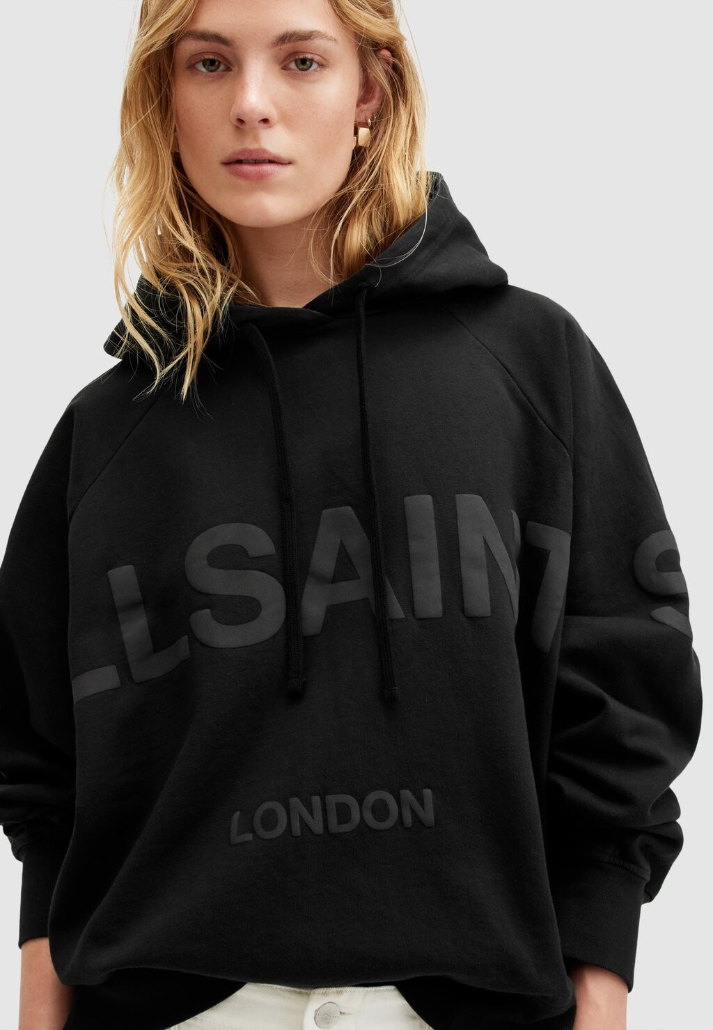 

Толстовка с капюшоном TALON BIGGY AllSaints, черный