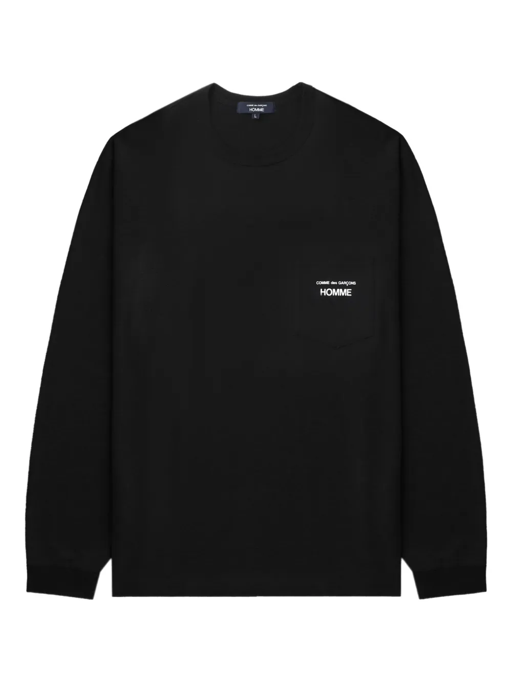 

Футболка с логотипом Comme des Garçons Homme, черный