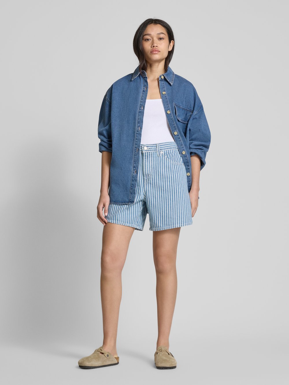 

Джинсовые шорты мешковатого кроя с пятью карманами, модель «MISCHA» Levi's