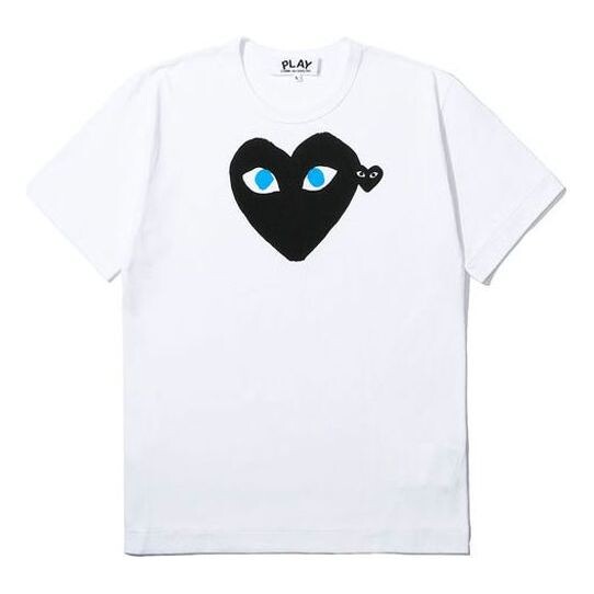 

Футболка emblem heart t-shirt 'white' Comme Des Garcons Play, белый