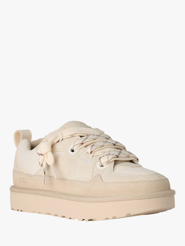 Lo Lowmel кроссовки из смесовой замши UGG, Off-white/Beige — фото 2