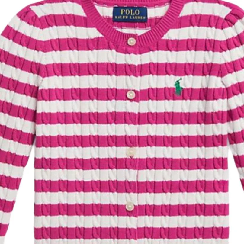 Свитер розовый Polo Ralph Lauren для детей 3-7 лет — фото 4
