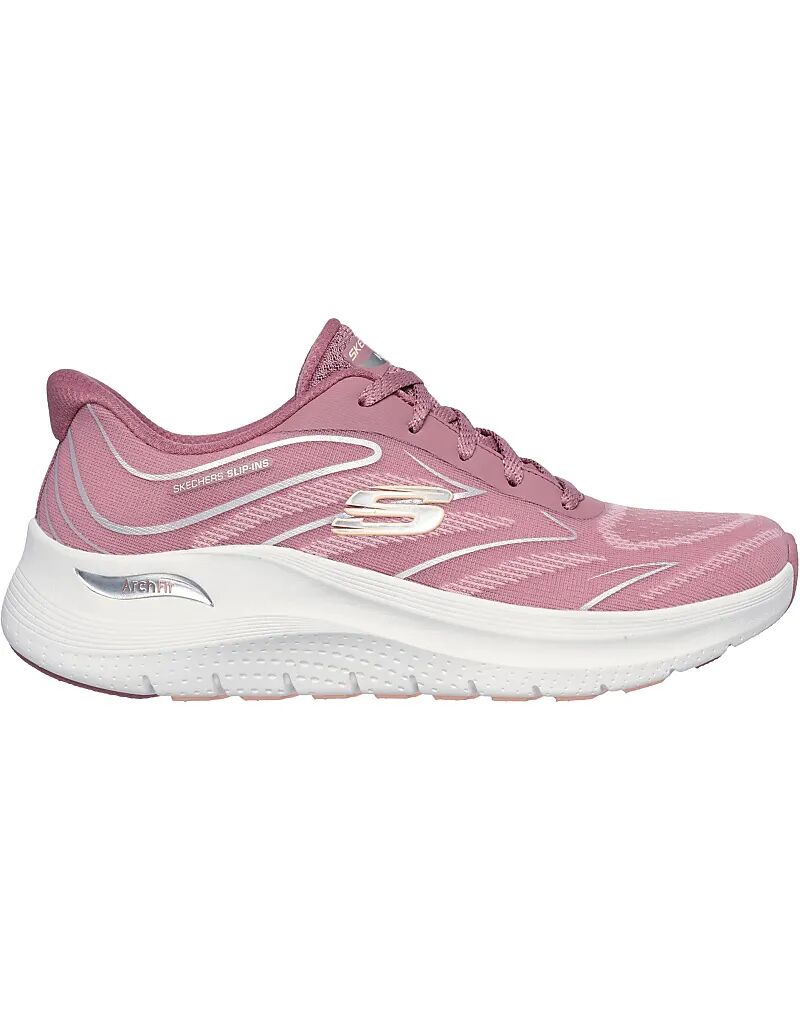 Кроссовки Skechers Arch fit 2.0 темно-лилового цвета