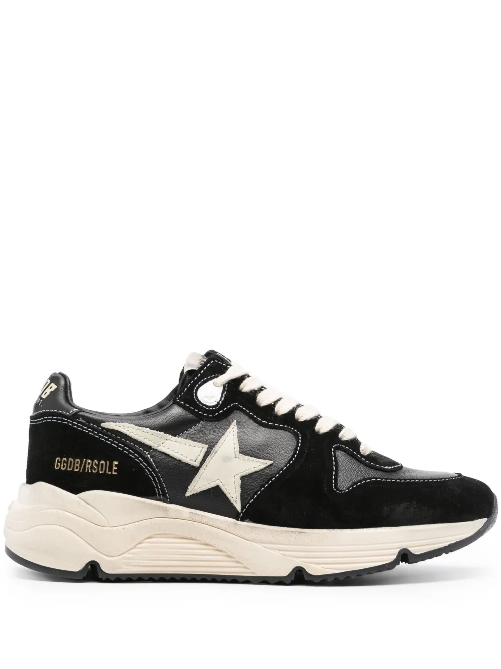Кроссовки Running Sole GOLDEN GOOSE, черный