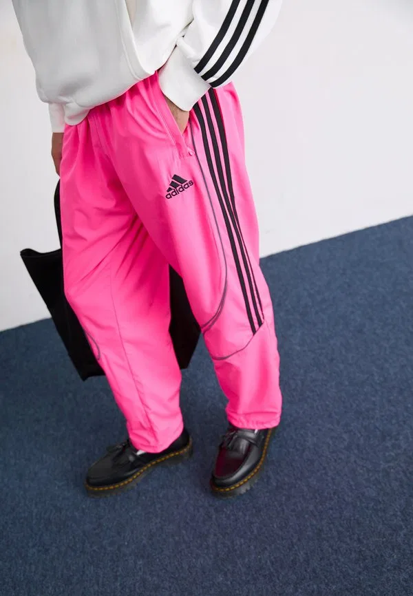Спортивные штаны teamgeist Adidas Originals, Lucid Pink/Black — фото 4