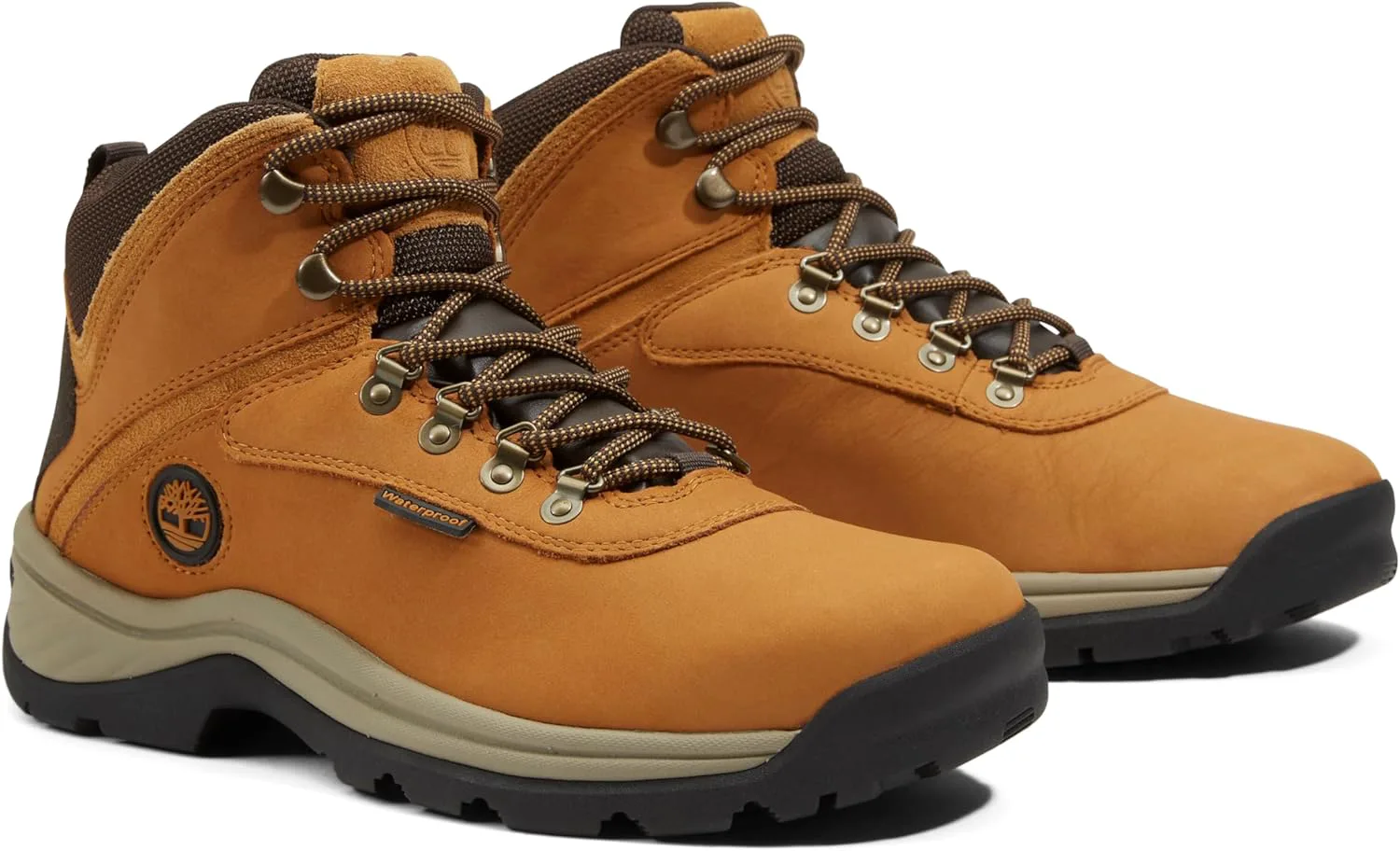 

Женские водонепроницаемые походные ботинки Timberland White Ledge Mid с шнуровкой