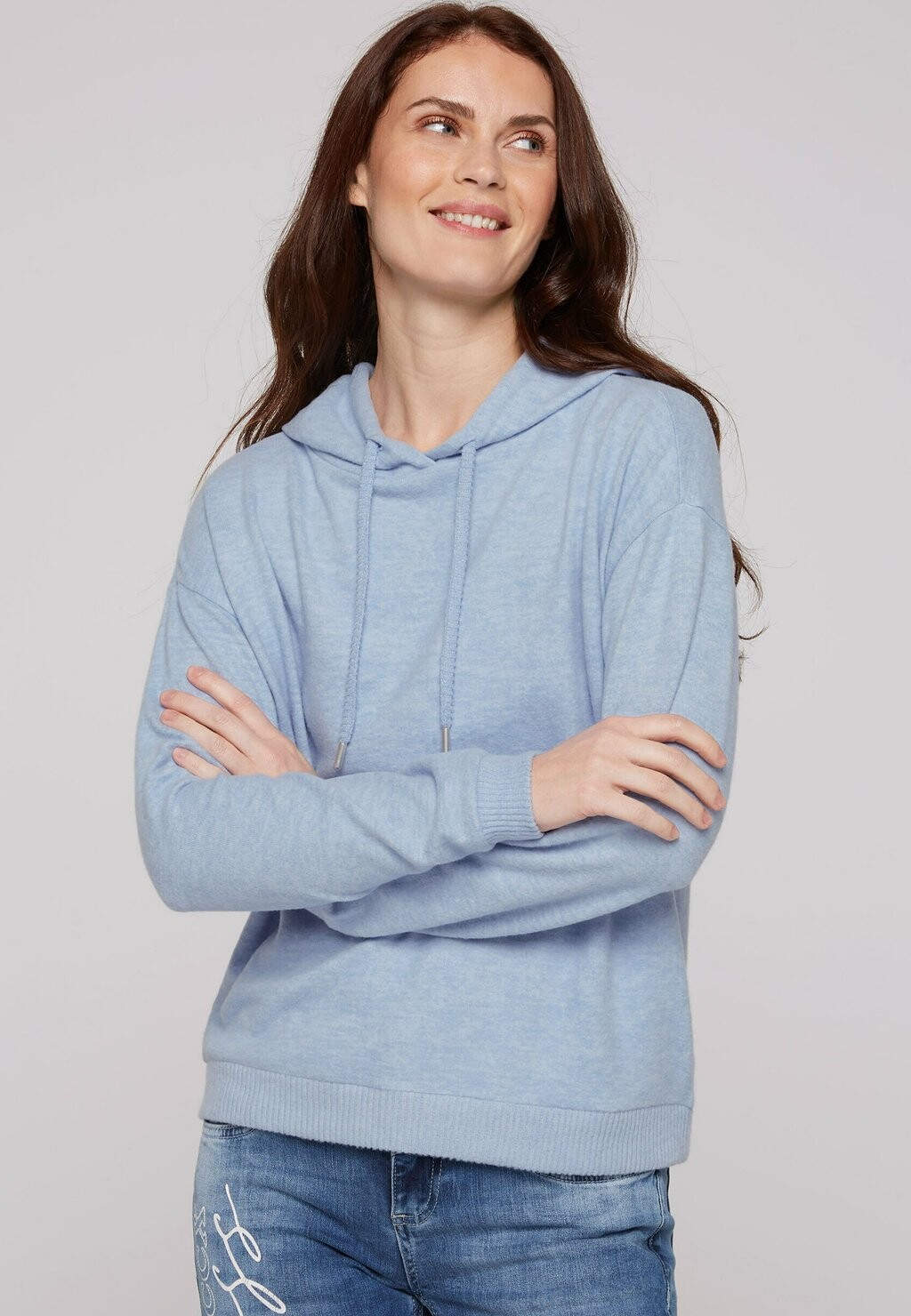 

Джемпер FLAUSCHSTRICK Soccx, синий