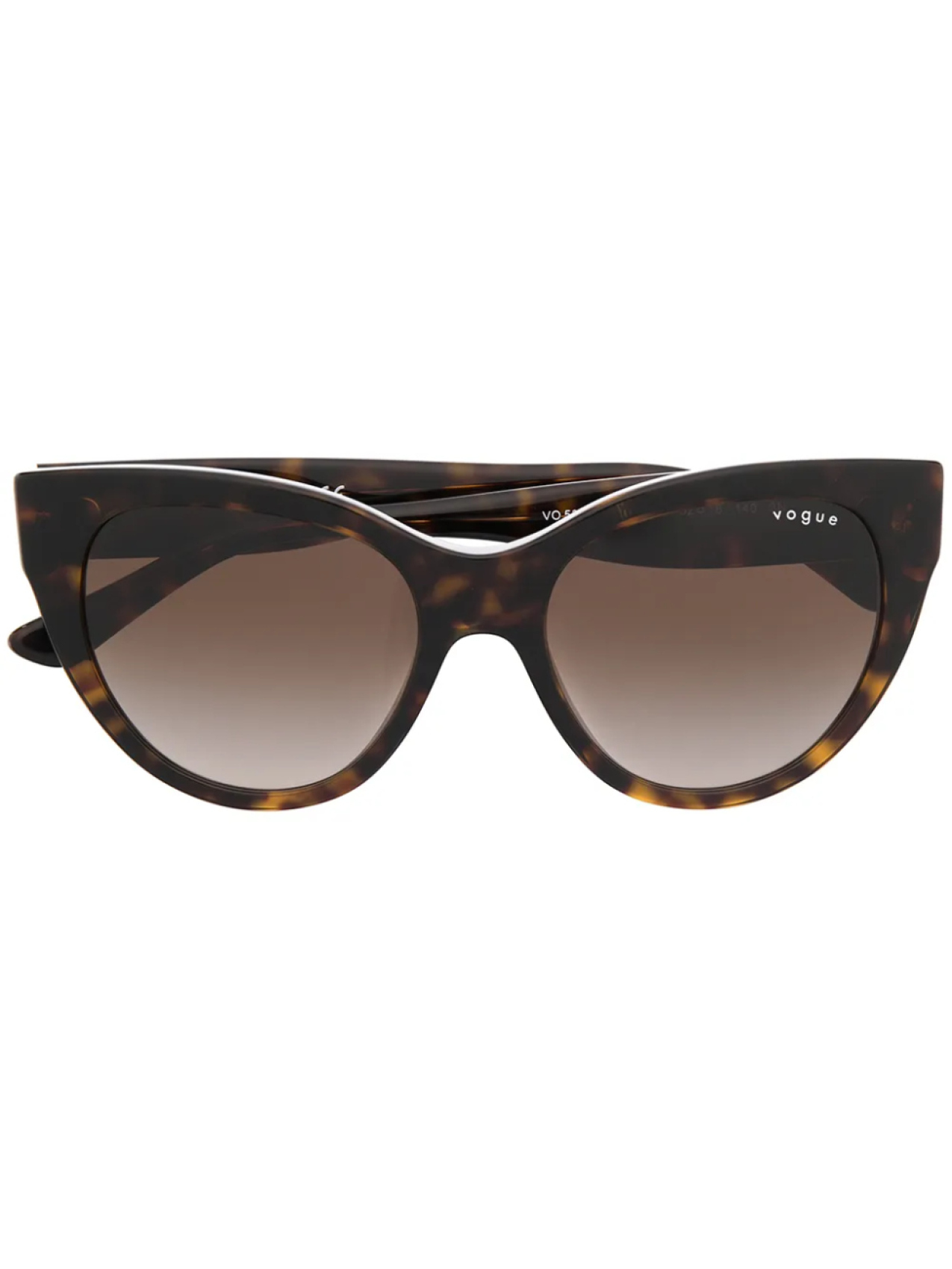 

Солнцезащитные очки в оправе 'кошачий глаз' Vogue Eyewear, коричневый