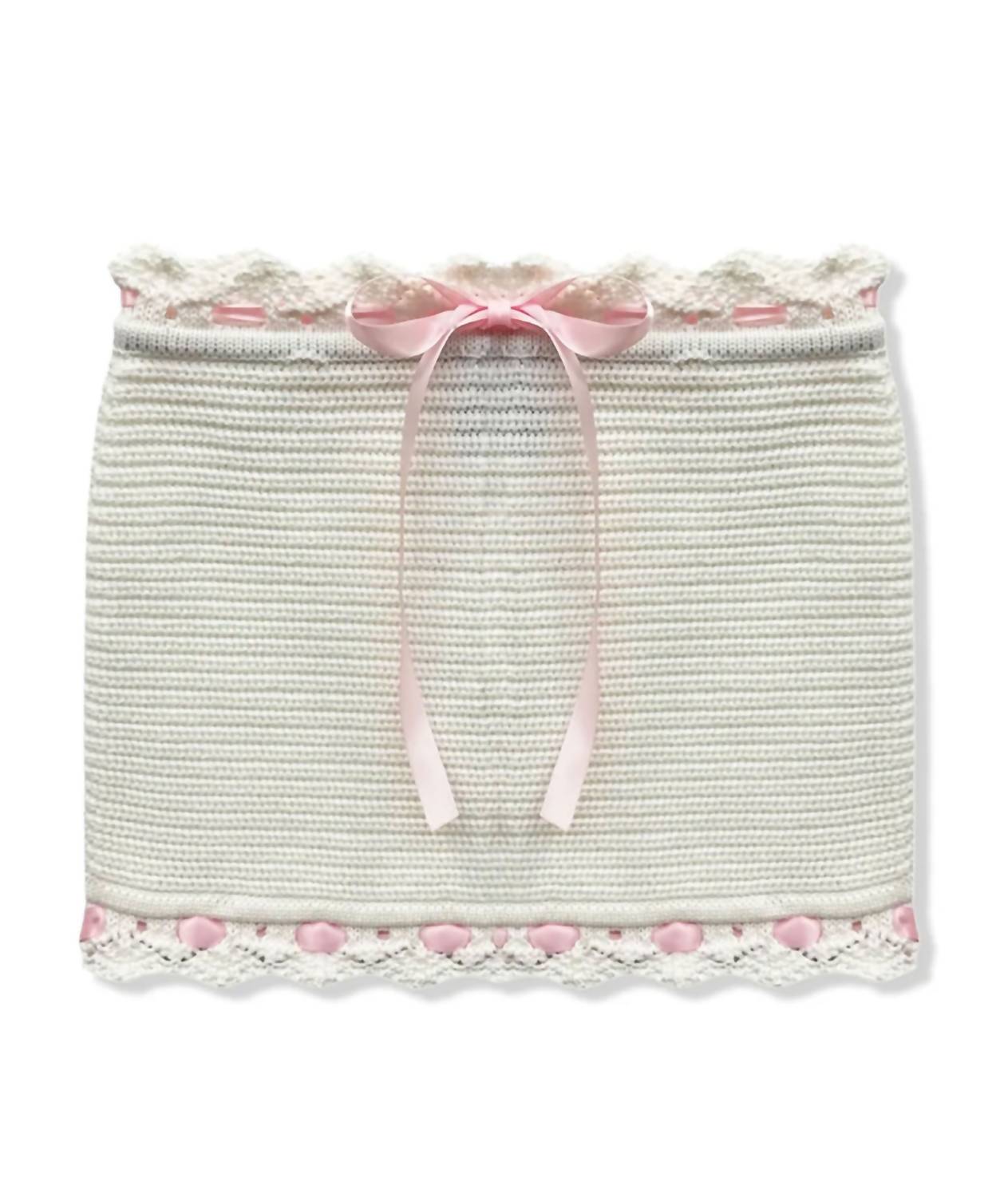 

Юбка Connie Crochet для девочек цвета слоновой кости KatieJnyc