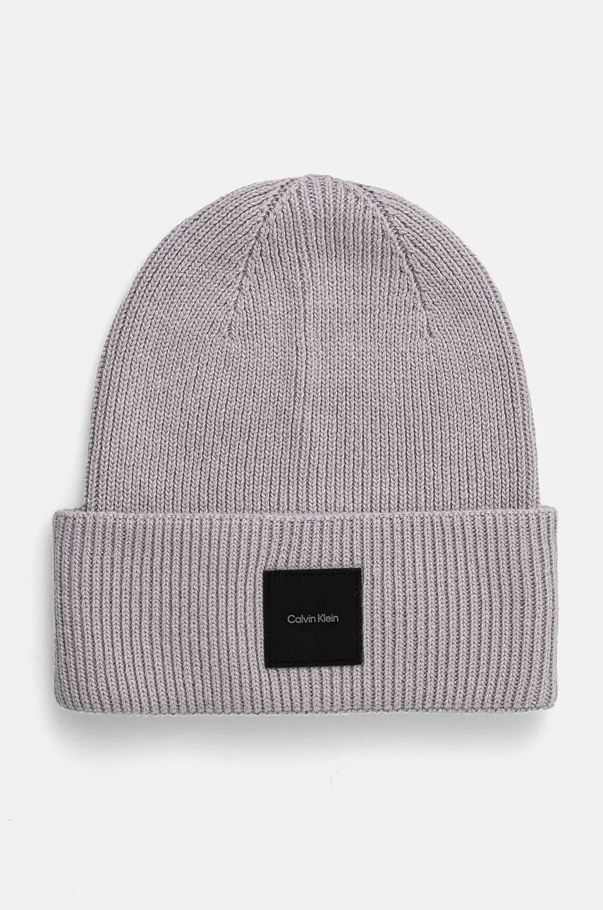

Кепка из смесовой шерсти Calvin Klein, серый