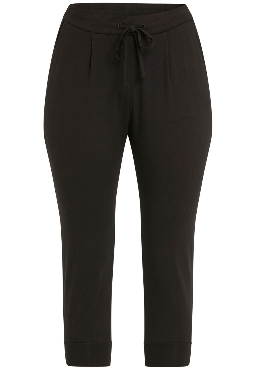 

Зауженные брюки со складками спереди b.young Pandina, черный