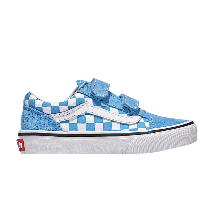 

Кроссовки Vans Old Skool V Kids 'Checkerboard - Heritage Blue', синий
