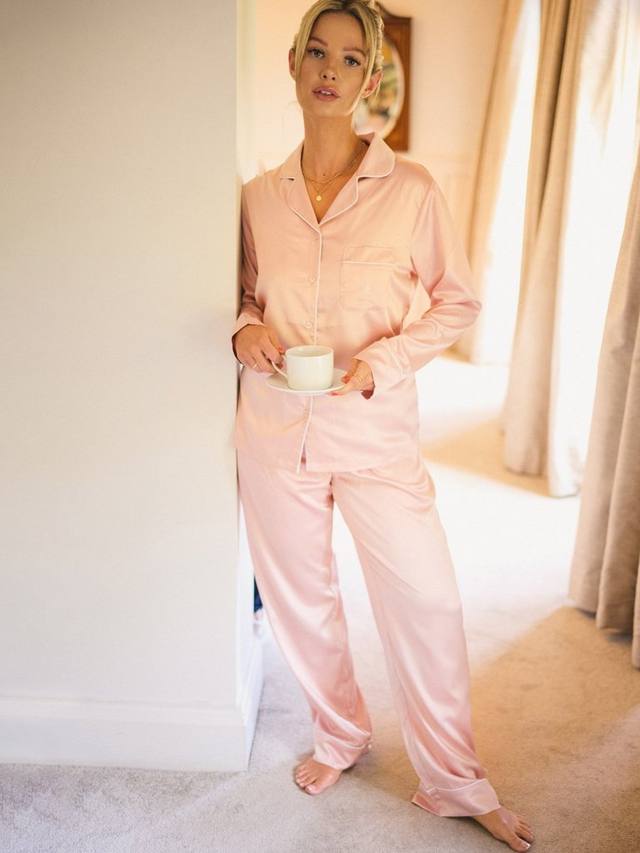 

Сатиновый комплект пижамы The Little Tailor, Pink