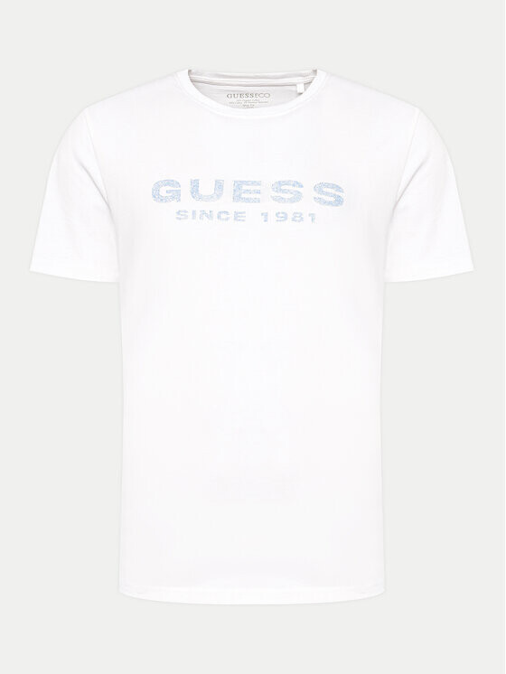 

Футболка узкого кроя Guess, белый