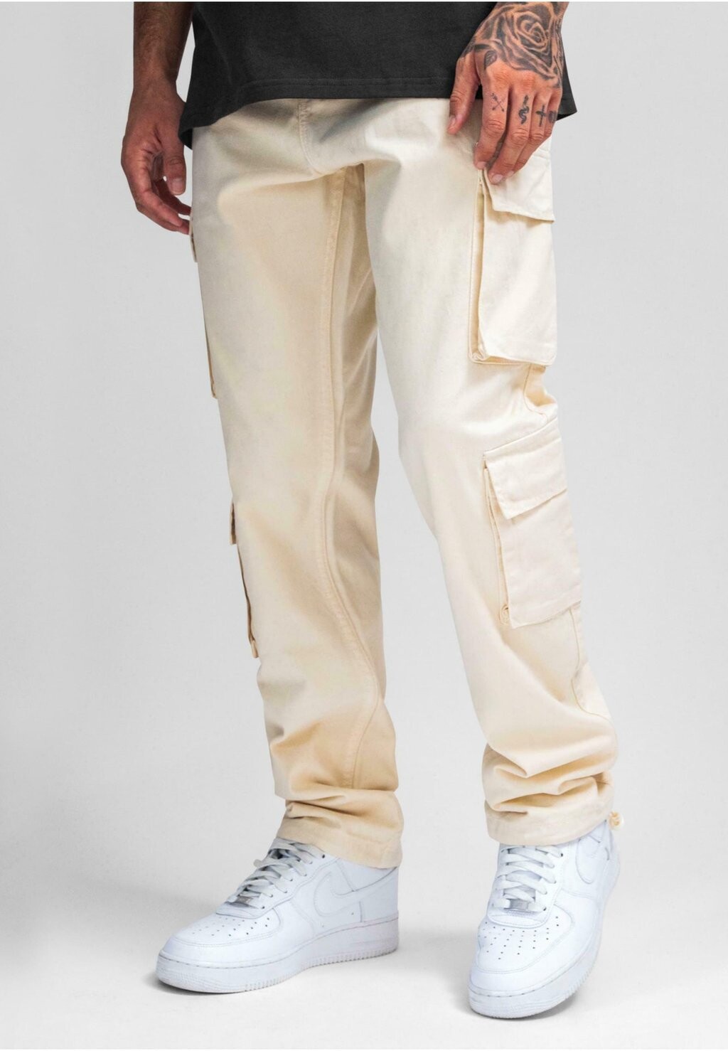 

Брюки карго DOUBLE POCKET Dropsize, цвет beige
